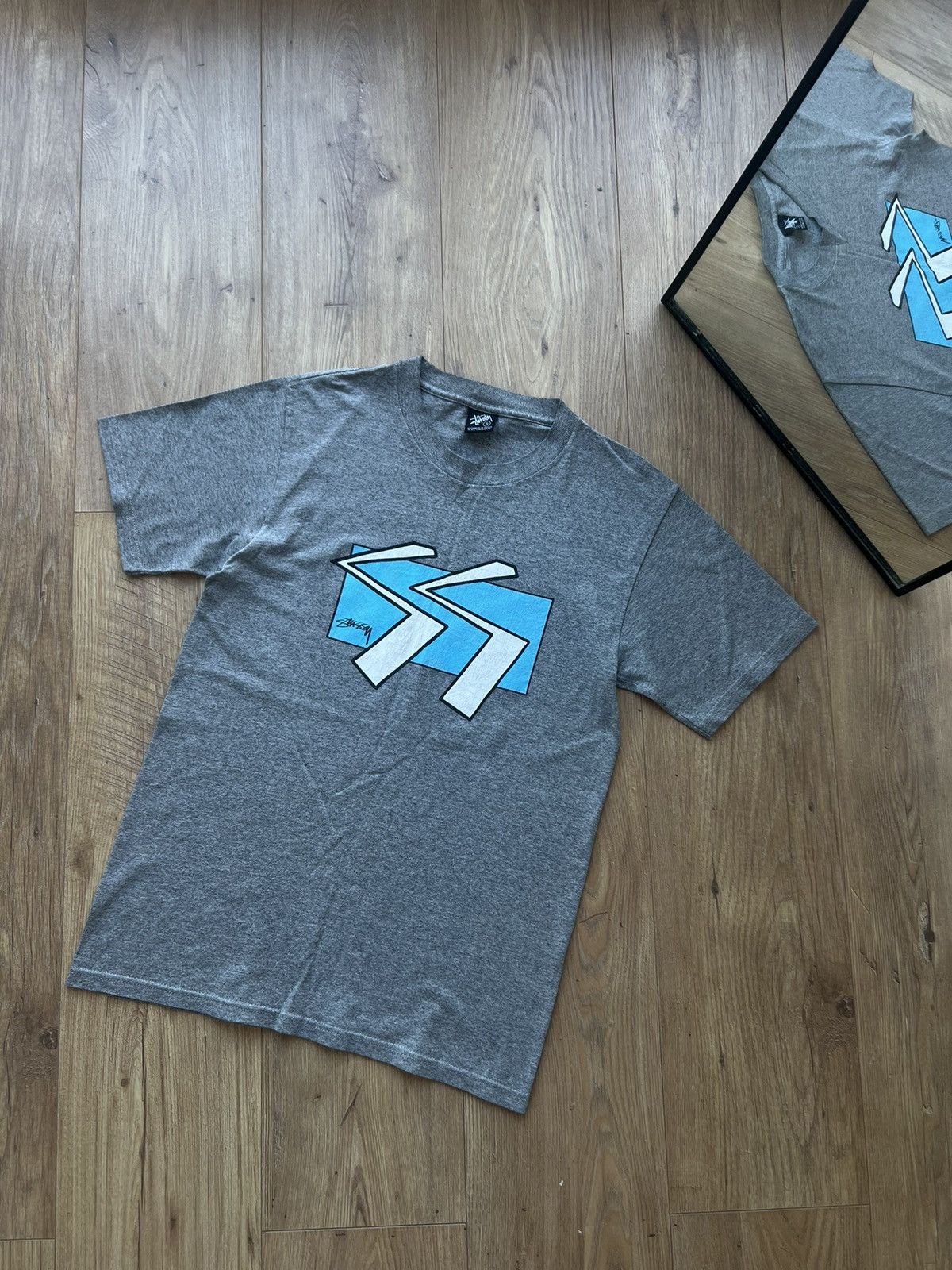 Stussy 00’s STUSSY DOUBLE S LOGO Y2K VINTAGE TEE RARE Size US S / EU 44-46 / 1 - 1 Thumbnail