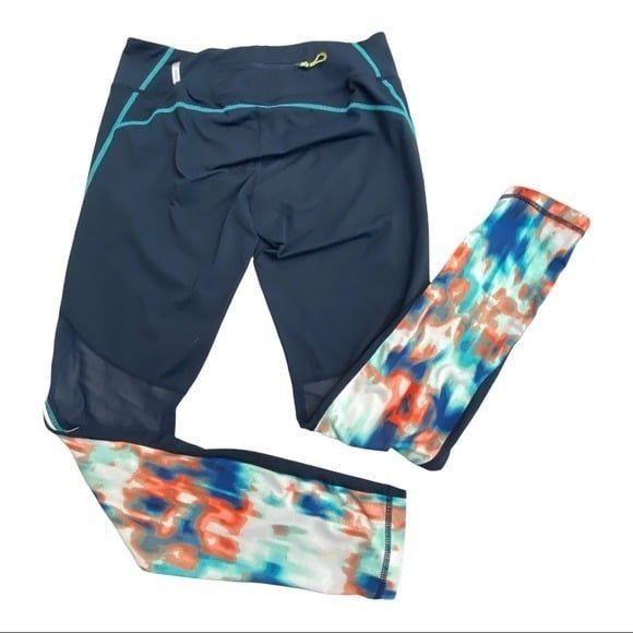 Other Zella adrenaline running tights leggings mesh tie dye MEDIUM Size 32" / US 10 / IT 46 - 12 Thumbnail