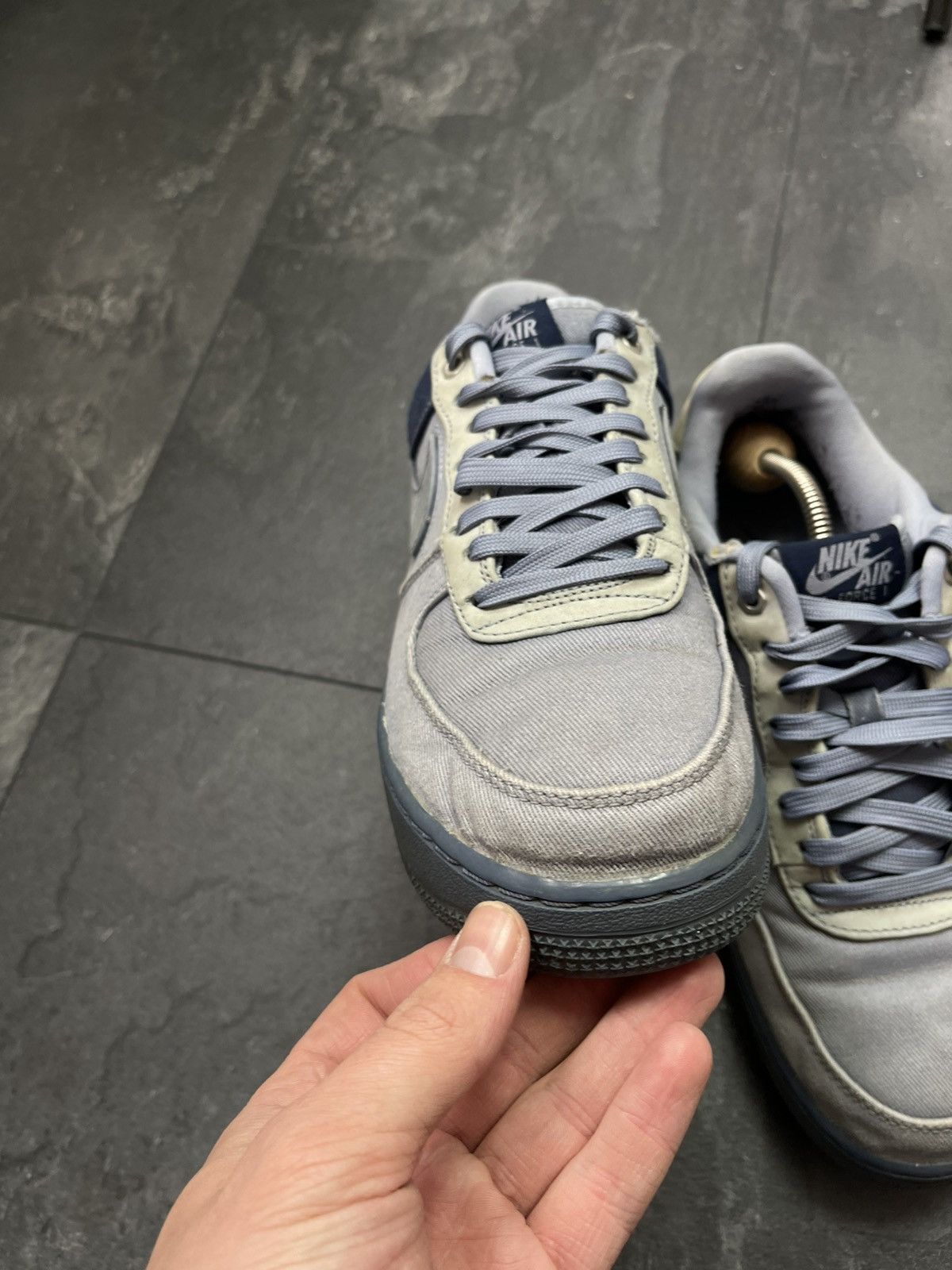 Nike × Streetwear × Vintage Vintage Nike air force low top sneakers Size US 8 / EU 41 - 6 Thumbnail