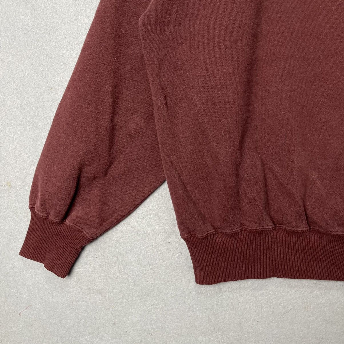 Nike Vintage Nike Swoosh Crewneck Sweatshirt – Burgundy (M) Size US M / EU 48-50 / 2 - 5 Thumbnail