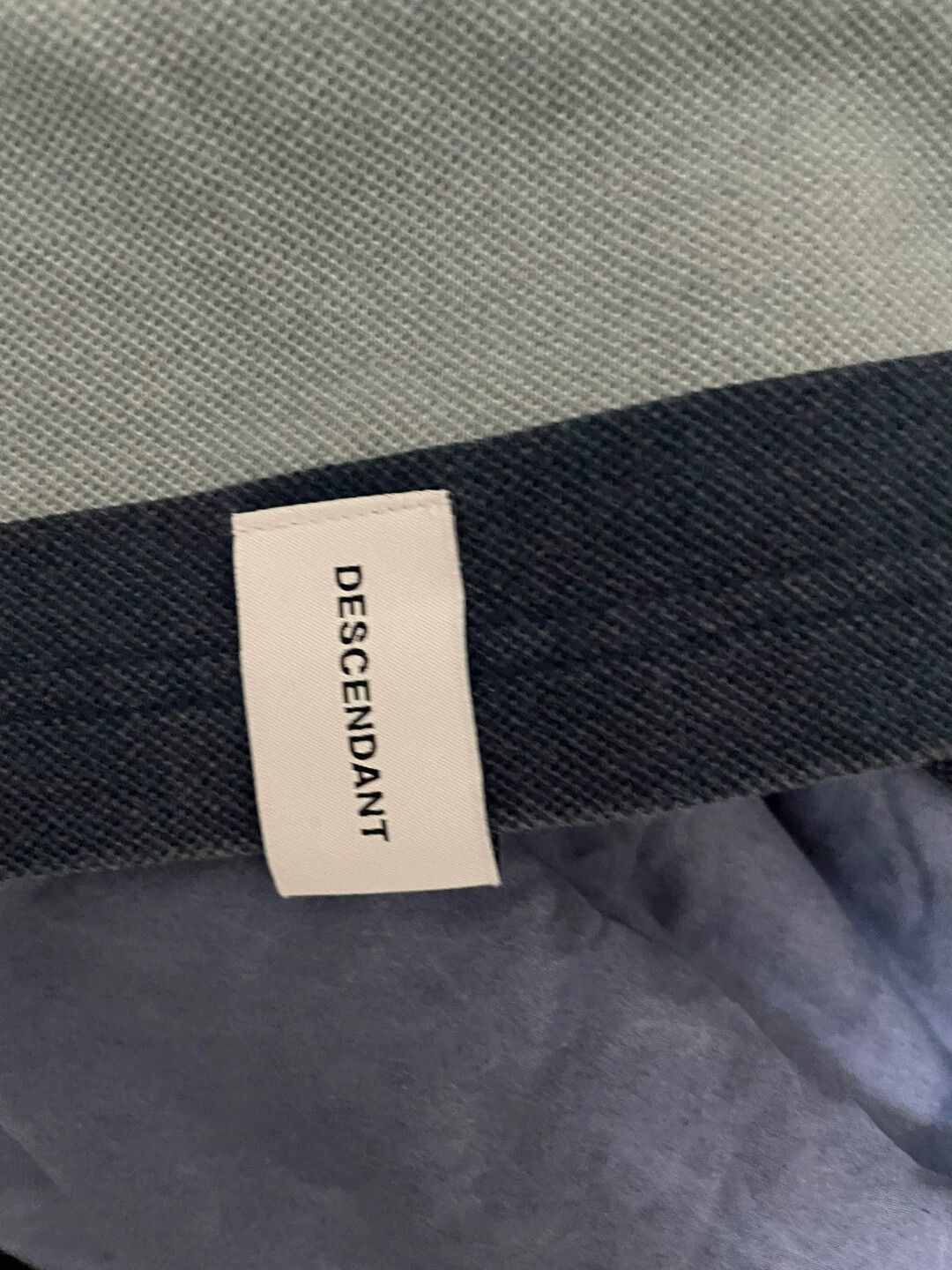 Descendant DCDT TURTOISE BORDER SS Stripe Embroidered Pkt T Blue M 19SS Size US M / EU 48-50 / 2 - 6 Thumbnail