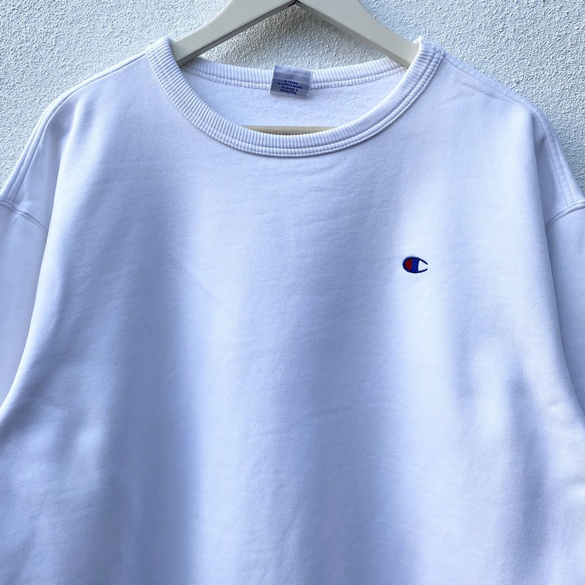 Other CHAMPION JAPAN Pullover Embroidered Sweatshirt White JAPAN Size US L / EU 52-54 / 3 - 3 Thumbnail