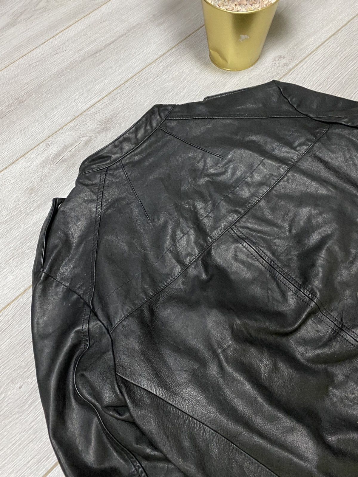 Allsaints Allsaints Spitalfields bomber Leather Jacket zip Size US S / EU 44-46 / 1 - 9 Thumbnail
