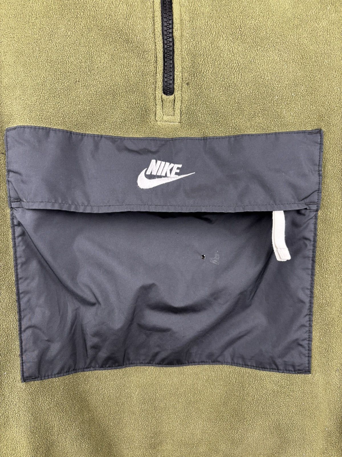 Nike Nike Half Zip Borg Sweet in Green size XS Size US XS / EU 42 / 0 - 3 Thumbnail