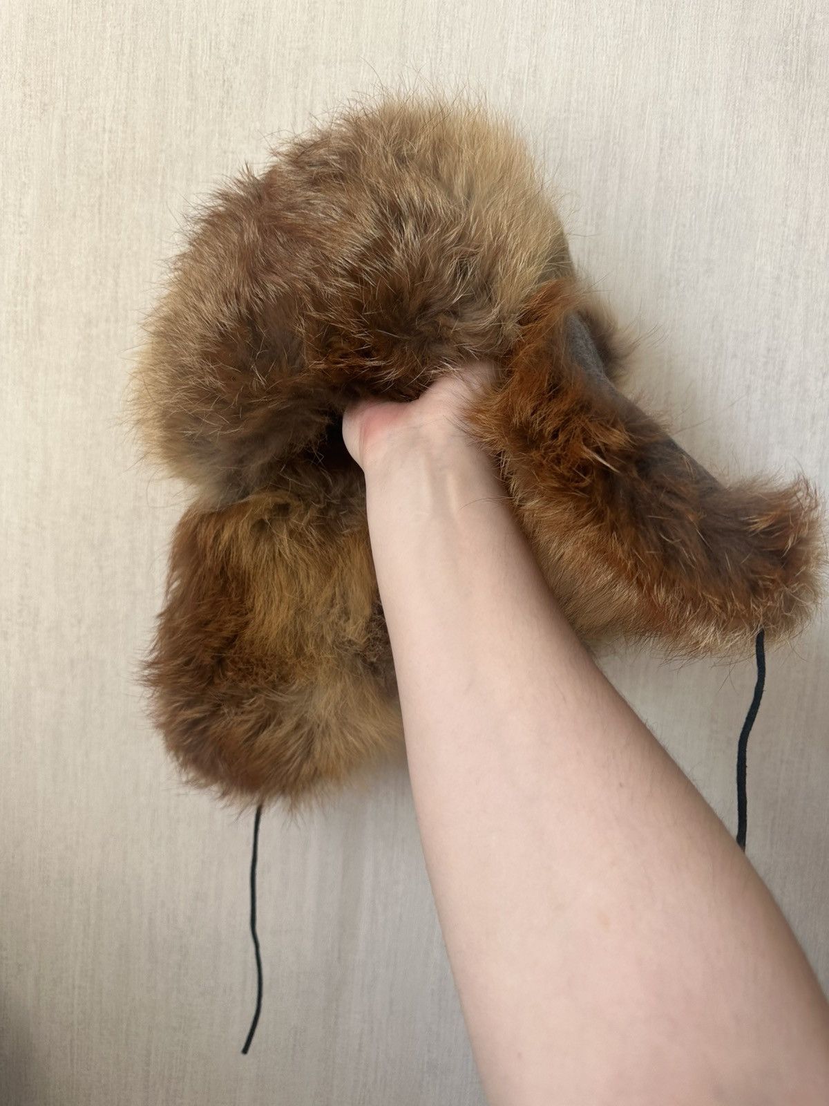 Japanese Brand VINTAGE USSR FUR HAT USHANKA Size ONE SIZE - 2 Thumbnail