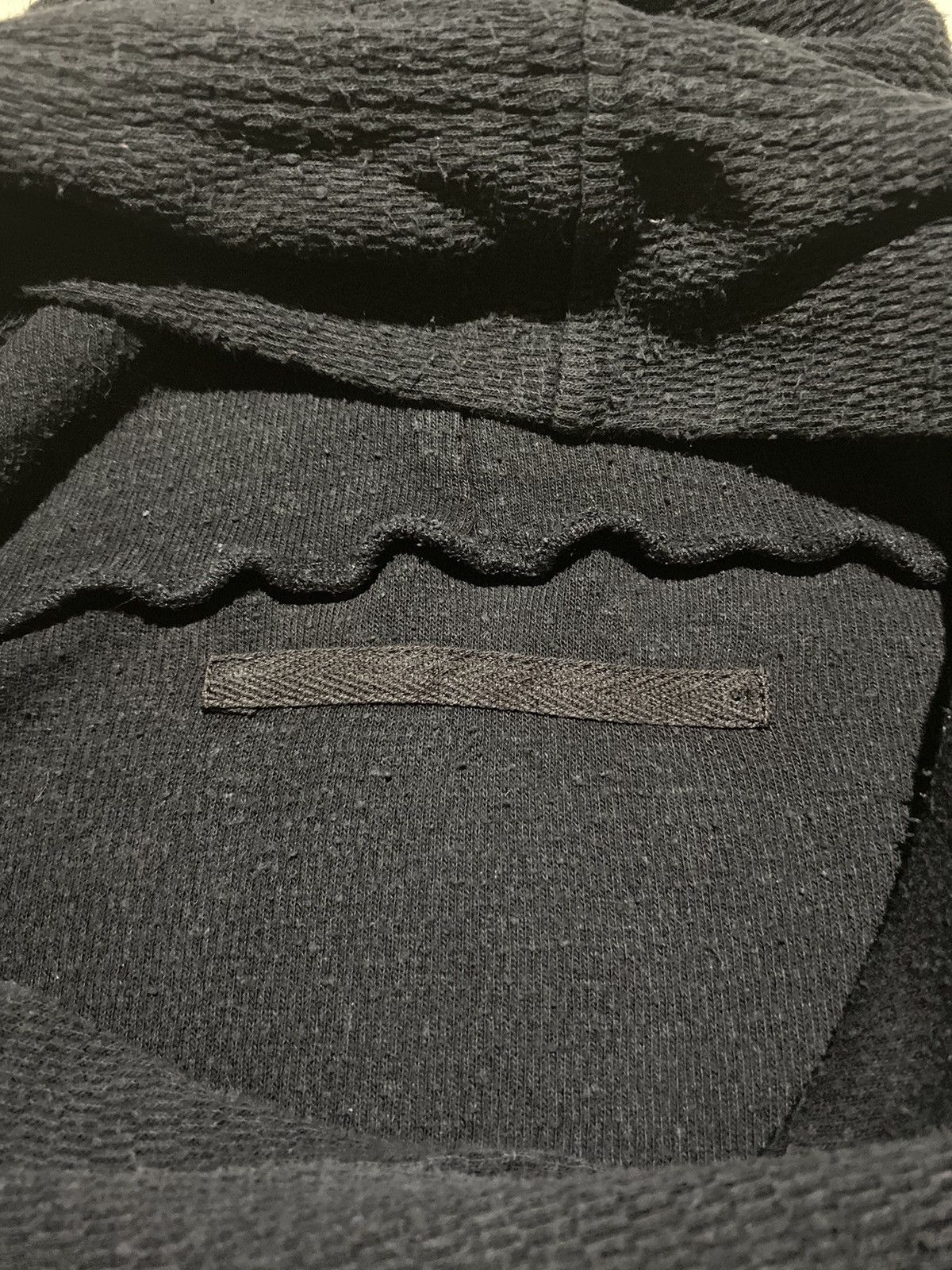 Julius FW18 Julius Drapey Oversized Black Patchwork Thermal Hoodie Size US XXL / EU 58 / 5 - 4 Thumbnail