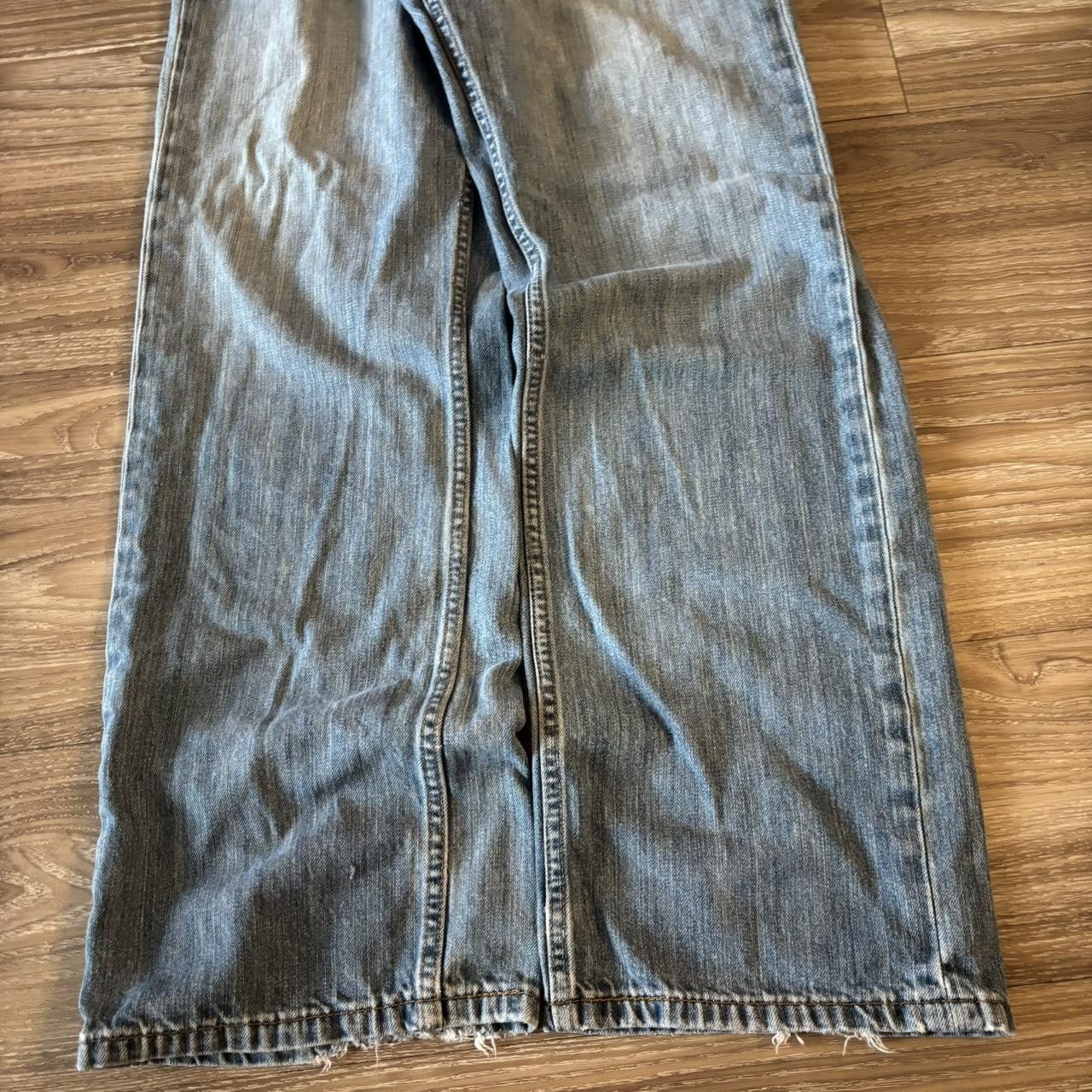 Levi's Crazy Vintage Y2K/2000s Medium Wash Levis Skater Denim Jeans! 36x34 Size US 36 / EU 52 - 6 Thumbnail