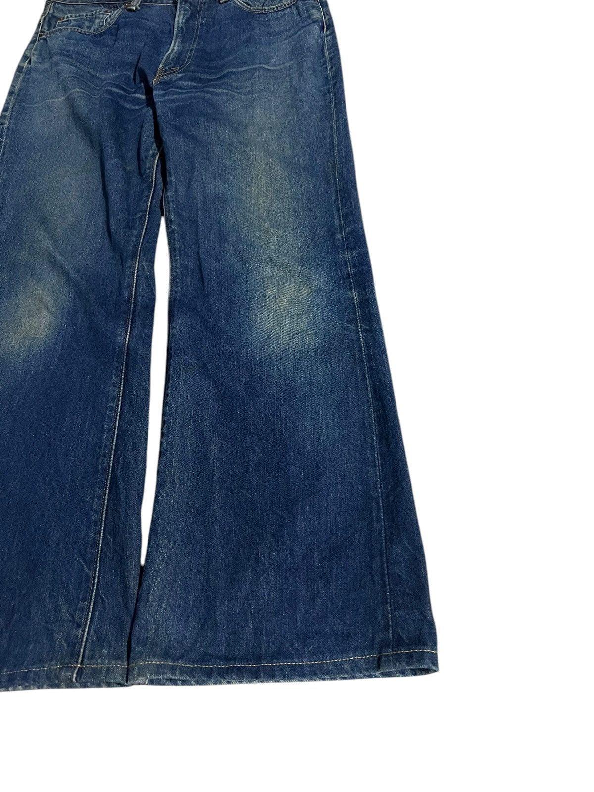 Sugar Cane 💥FLARE💥VINTAGE 80’S SUGAR CANES ZIPPER TALON JEANS Size US 33 - 4 Thumbnail