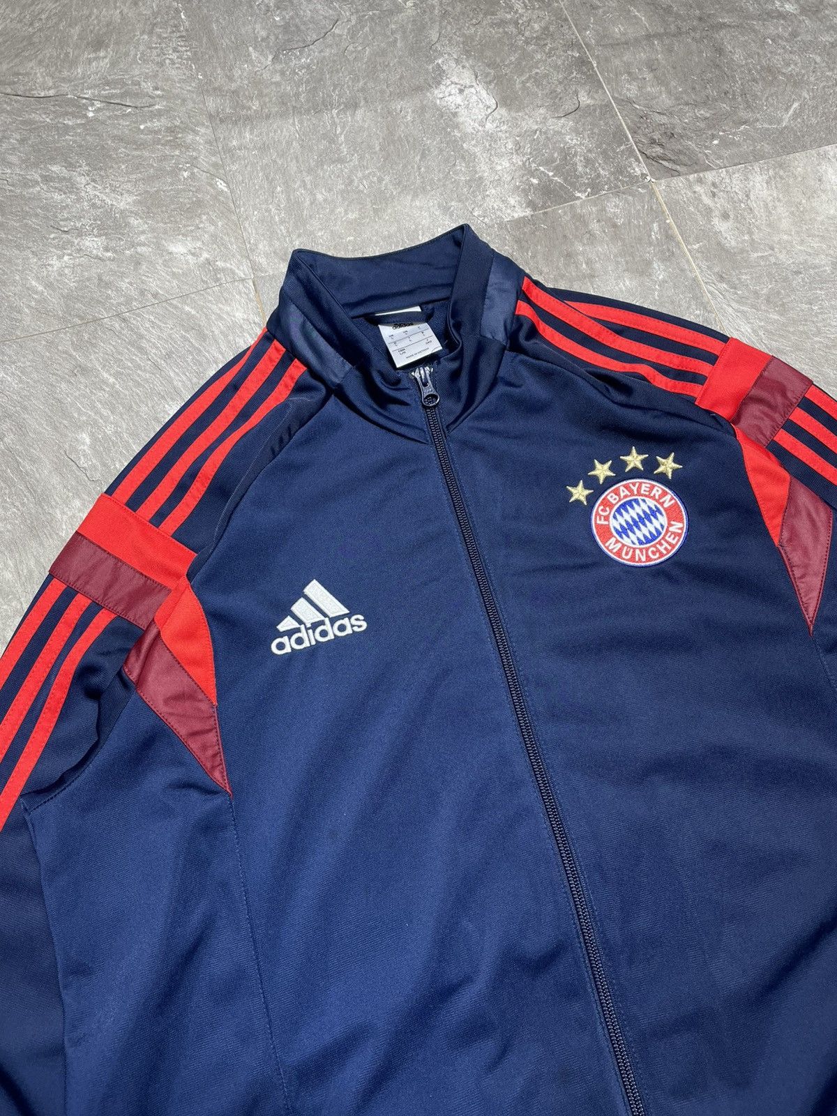 Adidas Adidas Bayern Munchen 2014 Sweatshirt Track Jacket Football Size US L / EU 52-54 / 3 - 2 Thumbnail