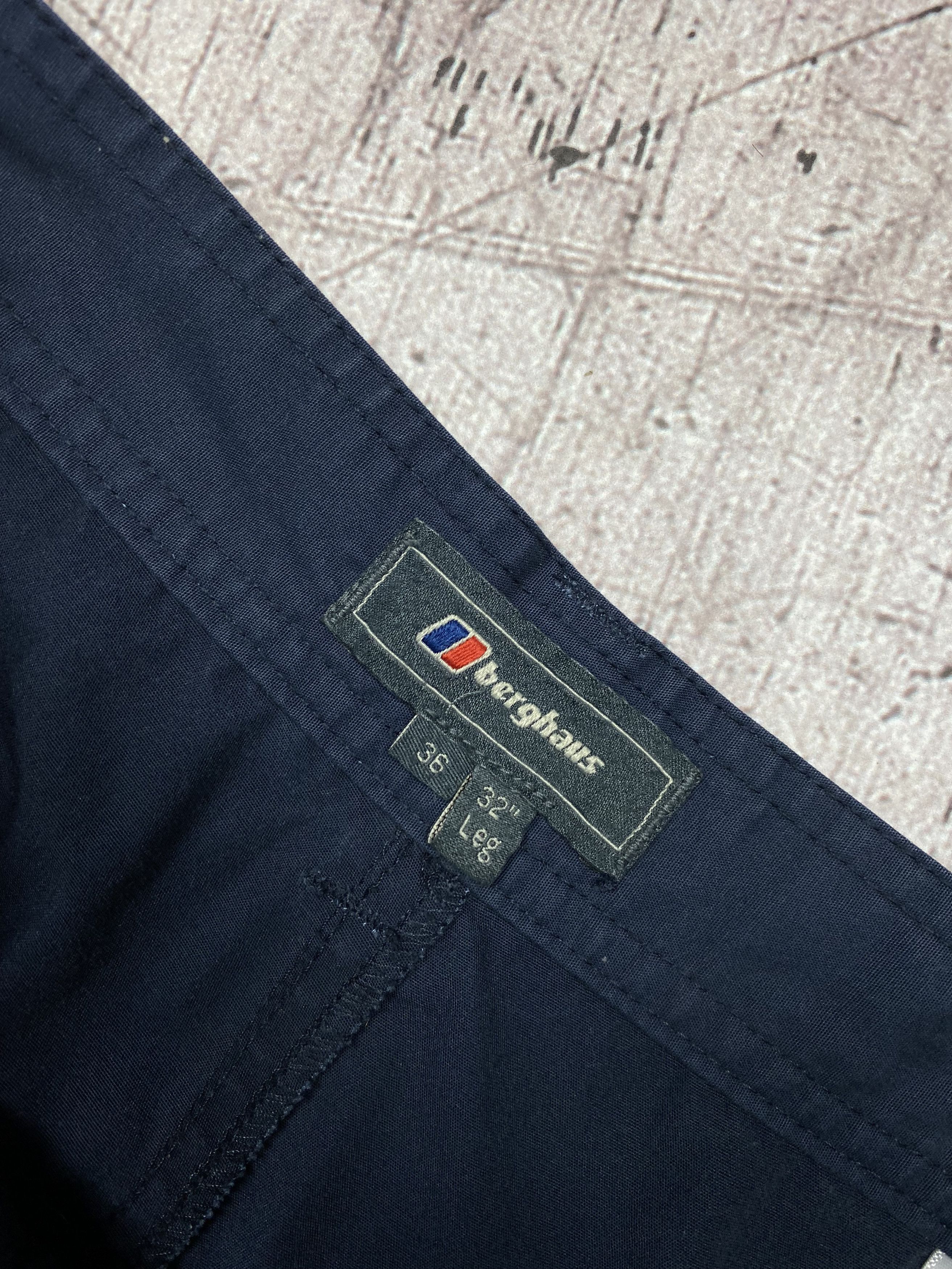 Berghaus × Vintage Berghaus Vintage Mens Outdoor Cargo Pants Shorts Size US 36 / EU 52 - 4 Thumbnail