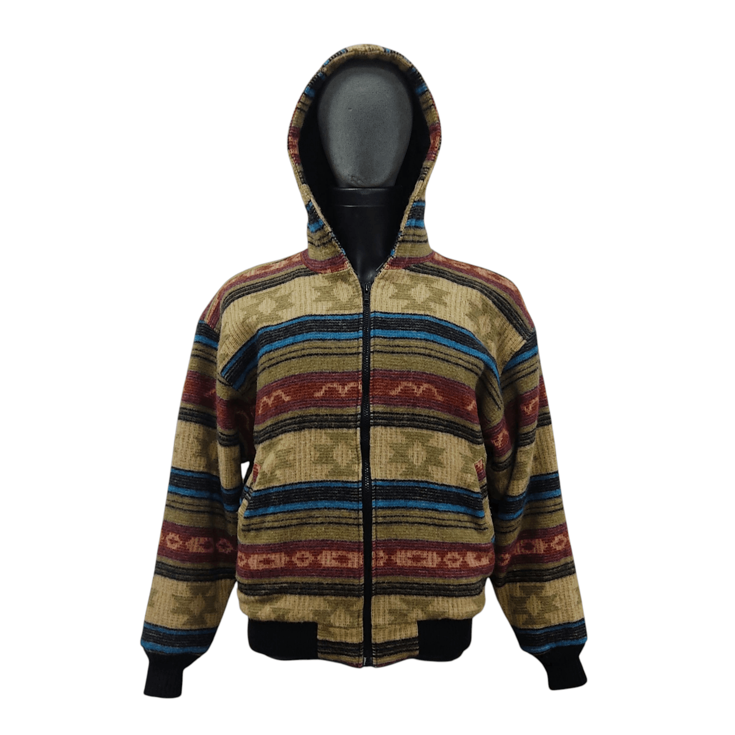 Woolrich Aztec Navajo Native Blanket Wool Jacket