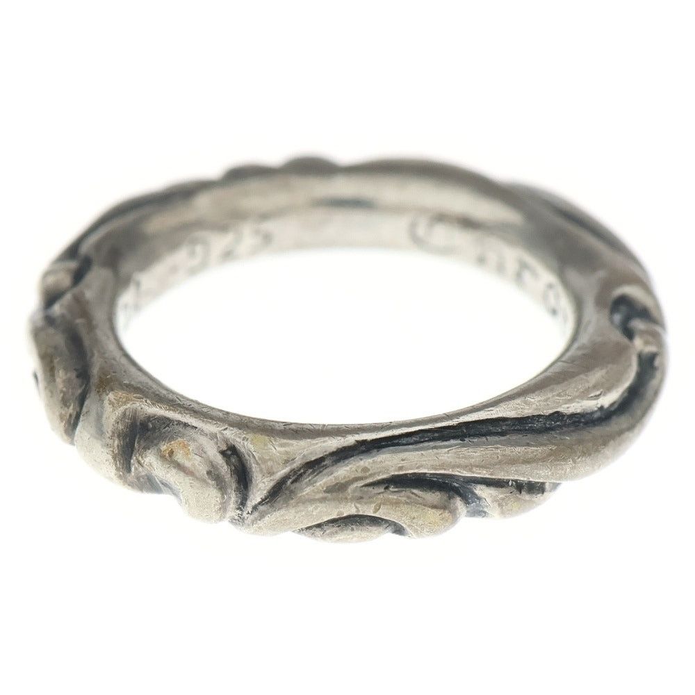 Chrome Hearts CHROME HEARTS SCRL BAND Silver Ring BCA351 Size ONE SIZE - 4 Thumbnail