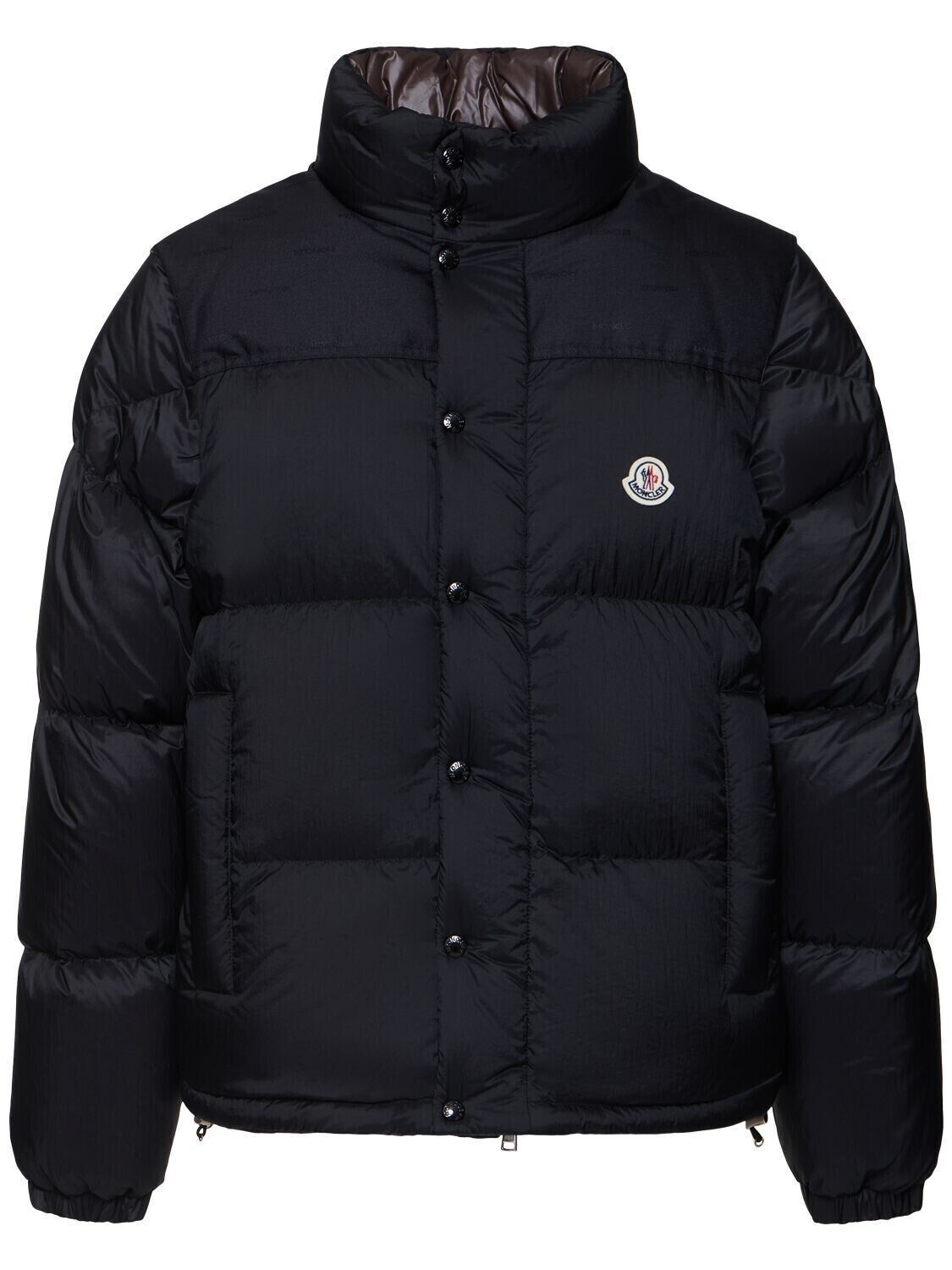 Moncler MONCLER Verone $2540 Black/Brown Down Jacket New 1 Size US S / EU 44-46 / 1 - 1 Thumbnail