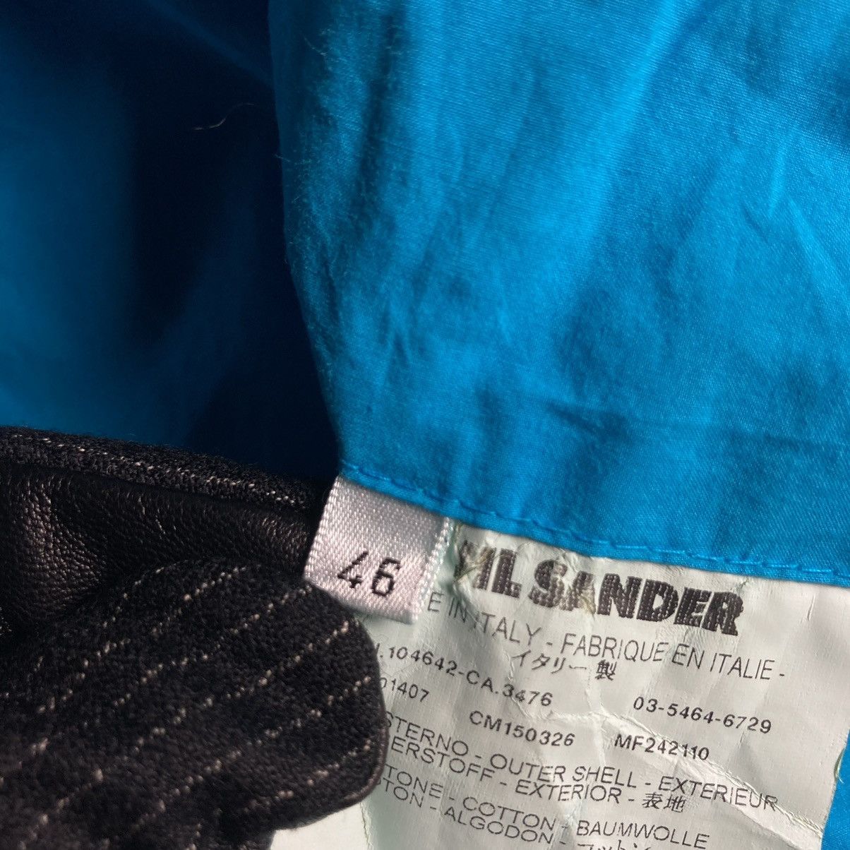 Jil Sander JIL SANDER LINEN BLAZER CASUAL JACKET Size US L / EU 52-54 / 3 - 14 Thumbnail