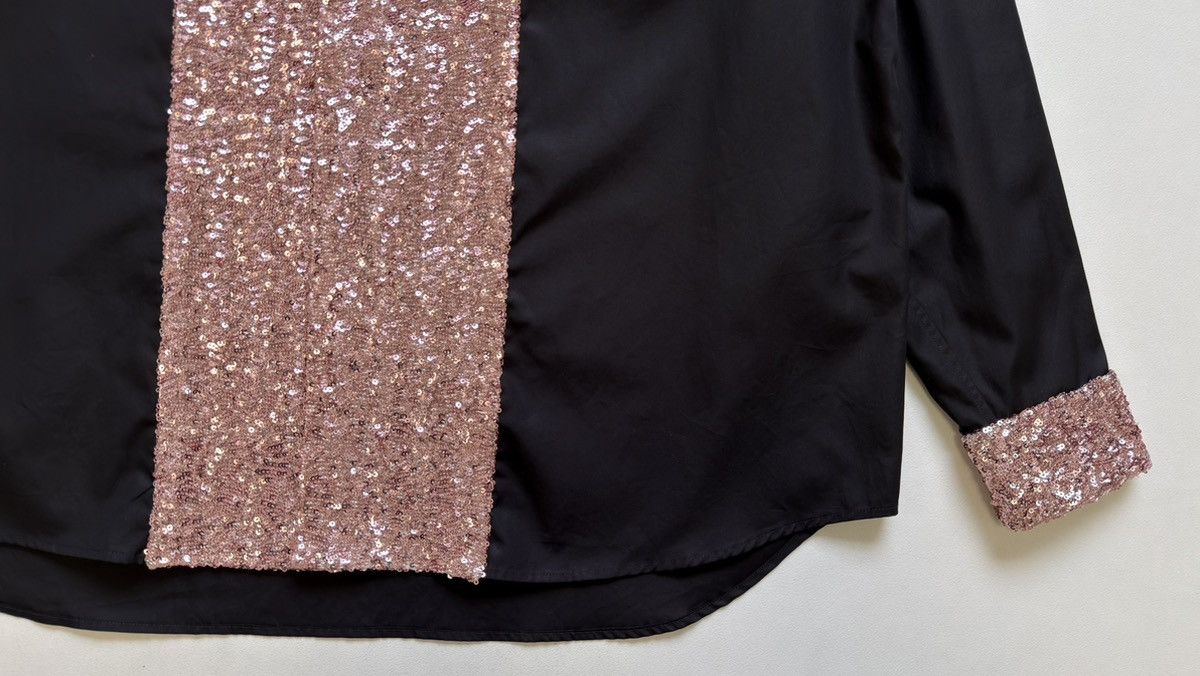 Dior A/W 22 Black Shirt With Pink Sequins Size US M / EU 48-50 / 2 - 9 Thumbnail