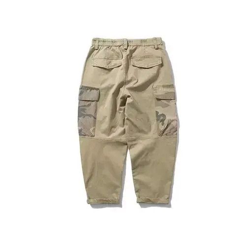 Japanese Brand 20AW Indigo Union Japan Khaki Worker Camo Pants Size US 33 - 3 Thumbnail