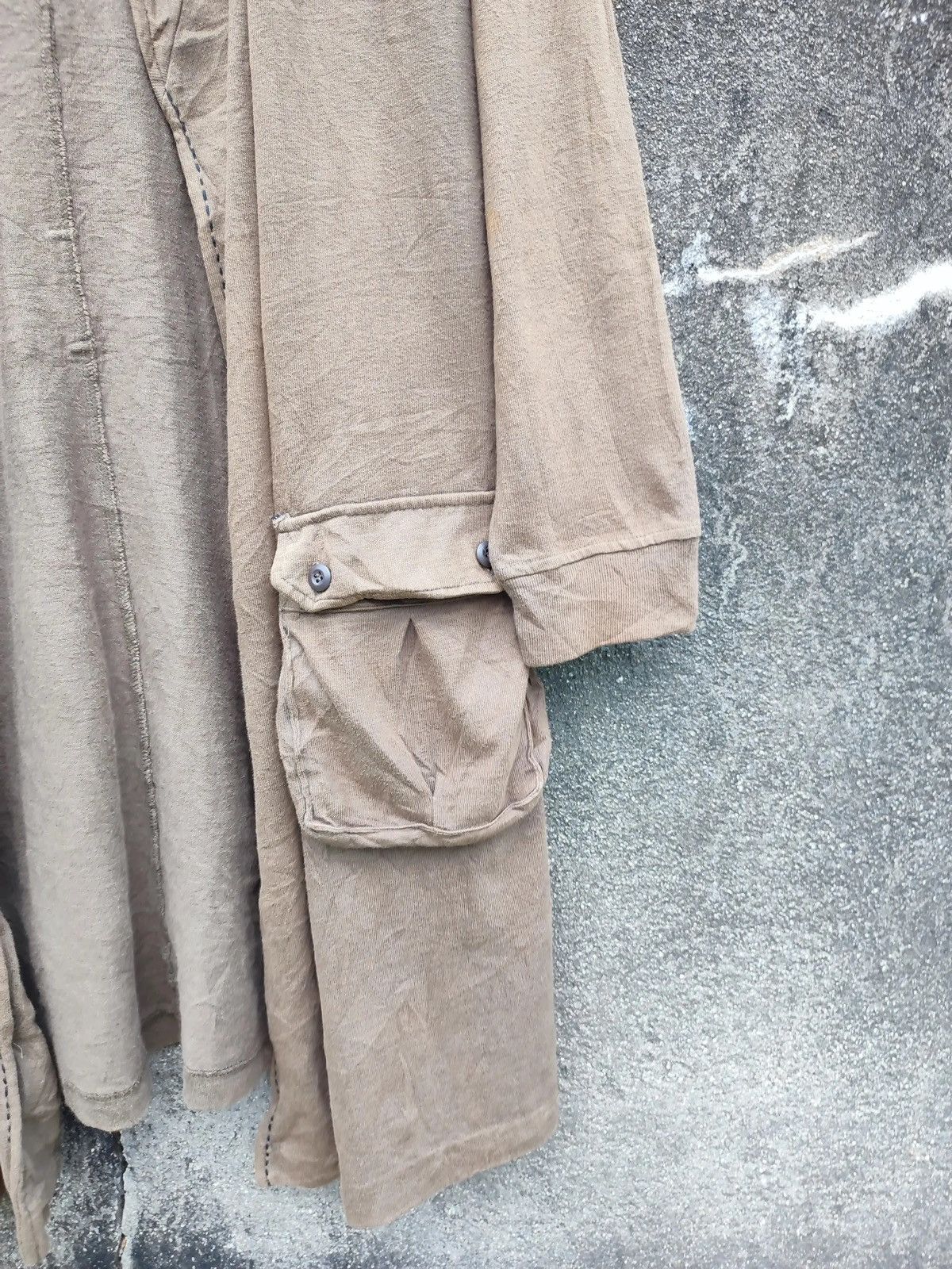 Japanese Brand Vintage PPFM (Peyton Place For Men) Drape Cardigan Jacket Size US L / EU 52-54 / 3 - 6 Thumbnail