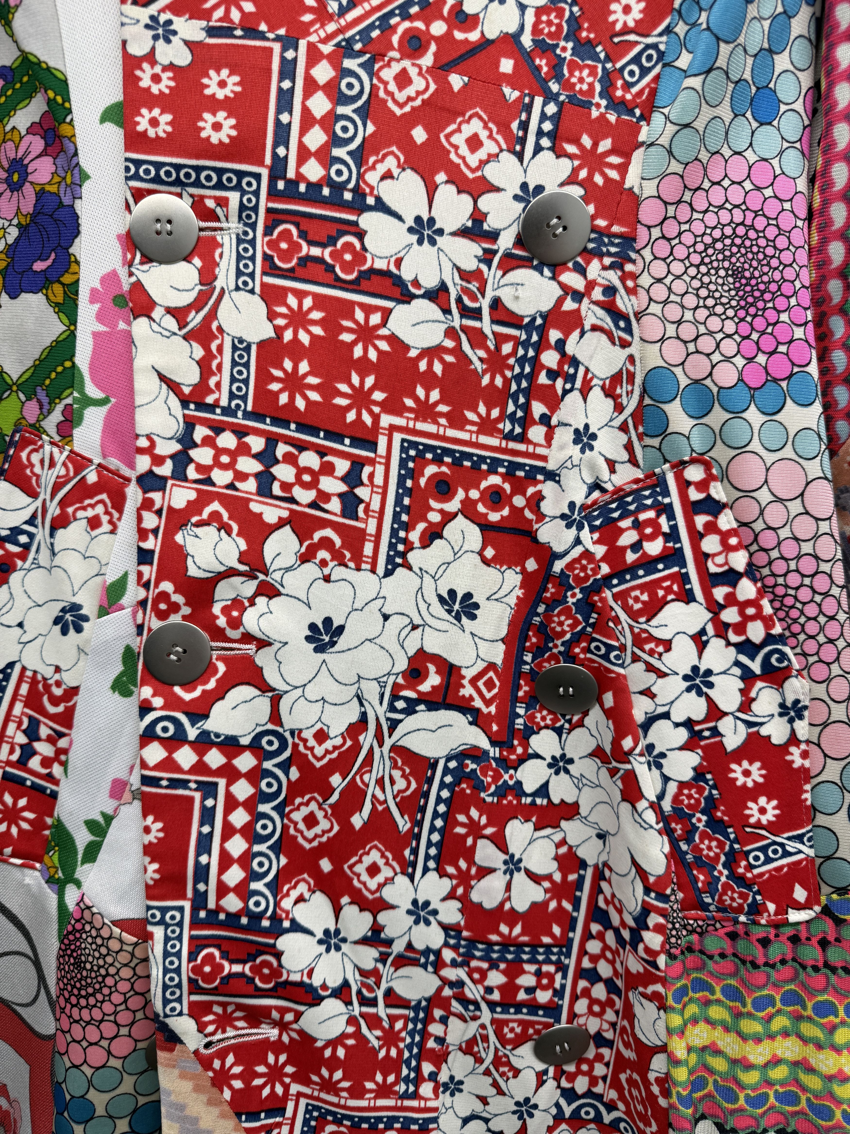 20471120 Patchwork Floral Coat Size US XS / EU 42 / 0 - 12 Thumbnail