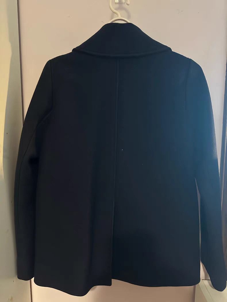 Cos COS Navy Blue Wool Blend College Style Coat。Q9 Size M / US 6-8 / IT 42-44 - 8 Thumbnail