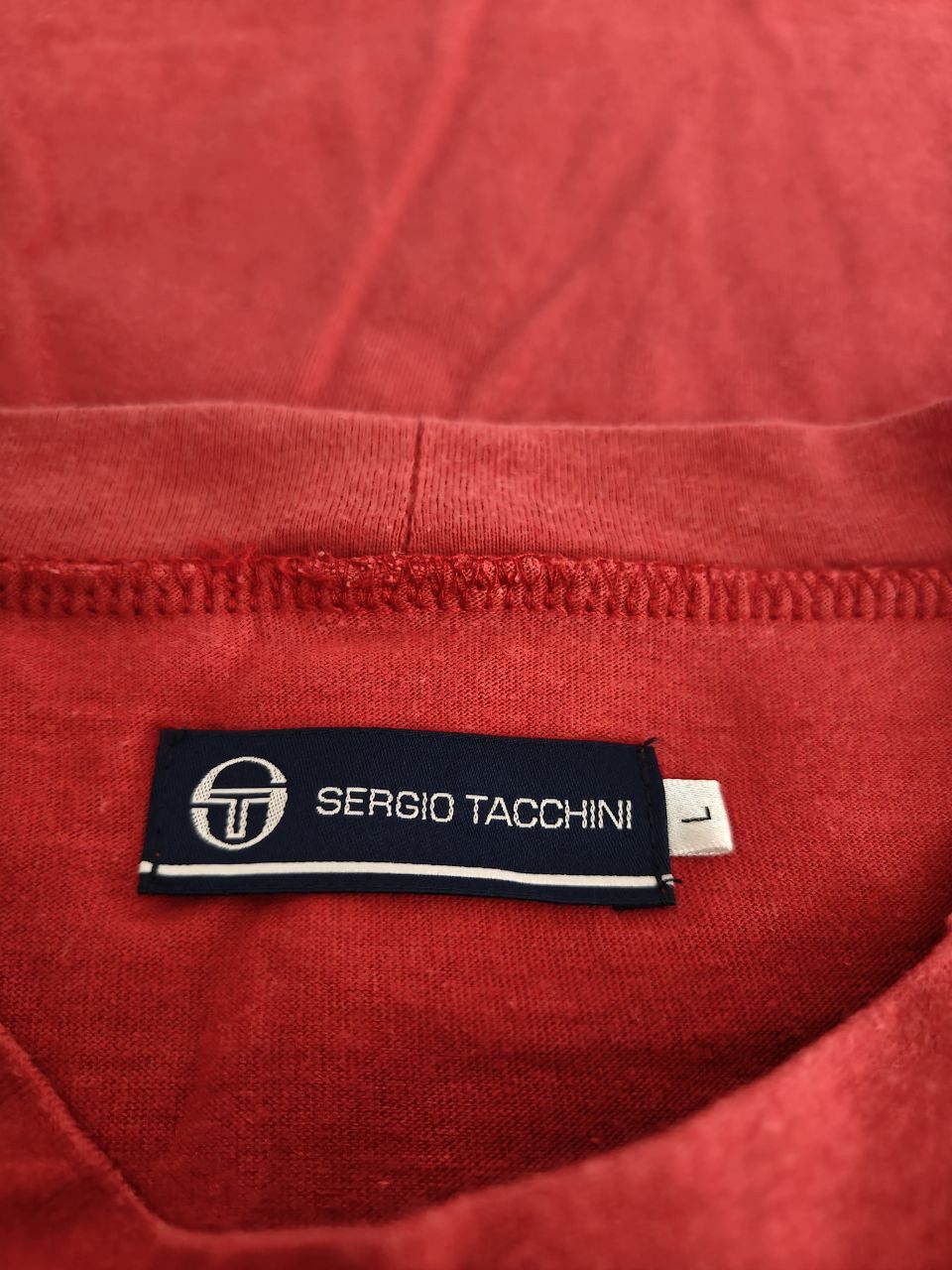 Sergio Tacchini Sergio Tacchini Big Logo Long Sleeve T Size US L / EU 52-54 / 3 - 3 Thumbnail