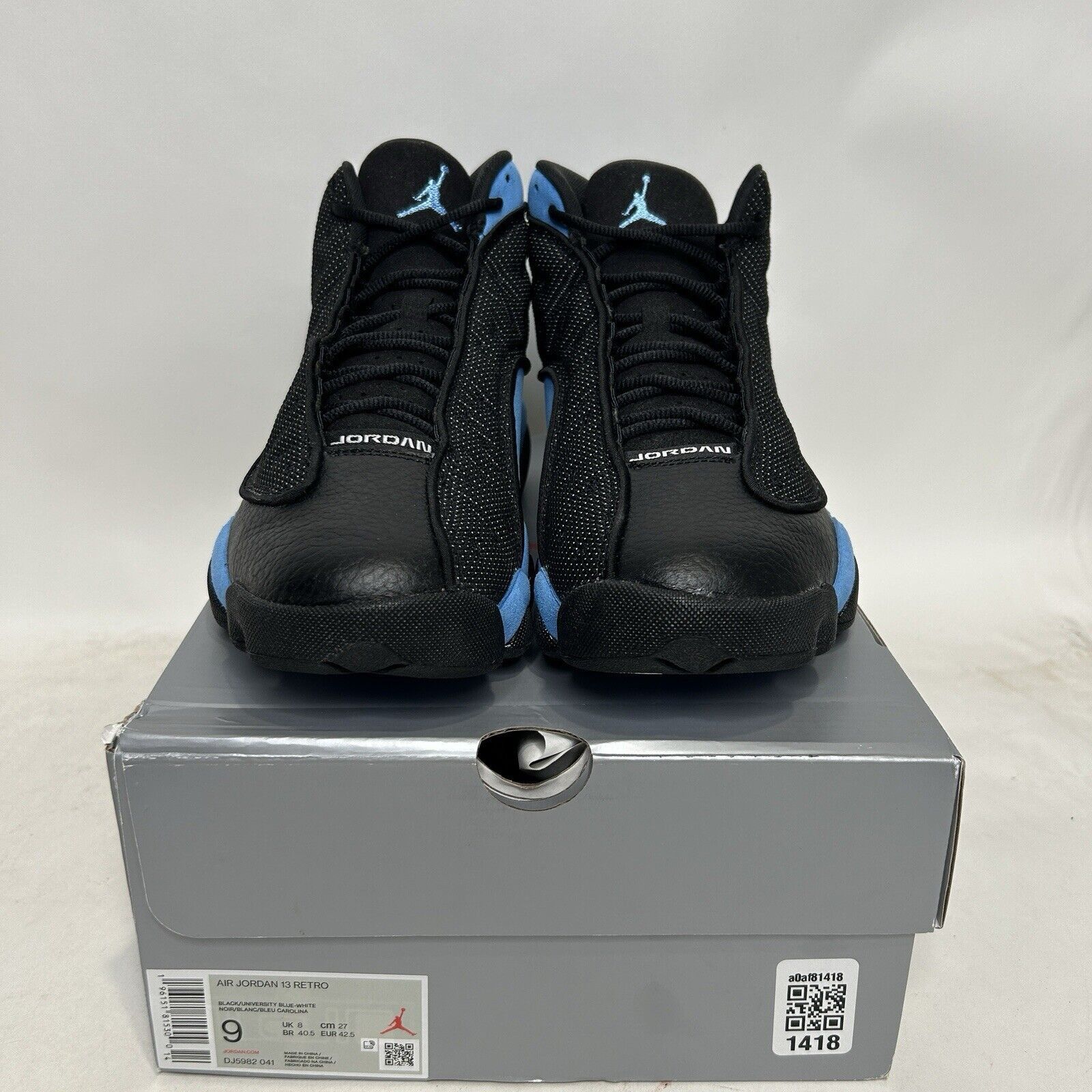 Jordan Brand Nike Shoes Air Jordan 13 Retro OG “University Blue/UNC” 2024 Size US 9 / EU 42 - 2 Thumbnail