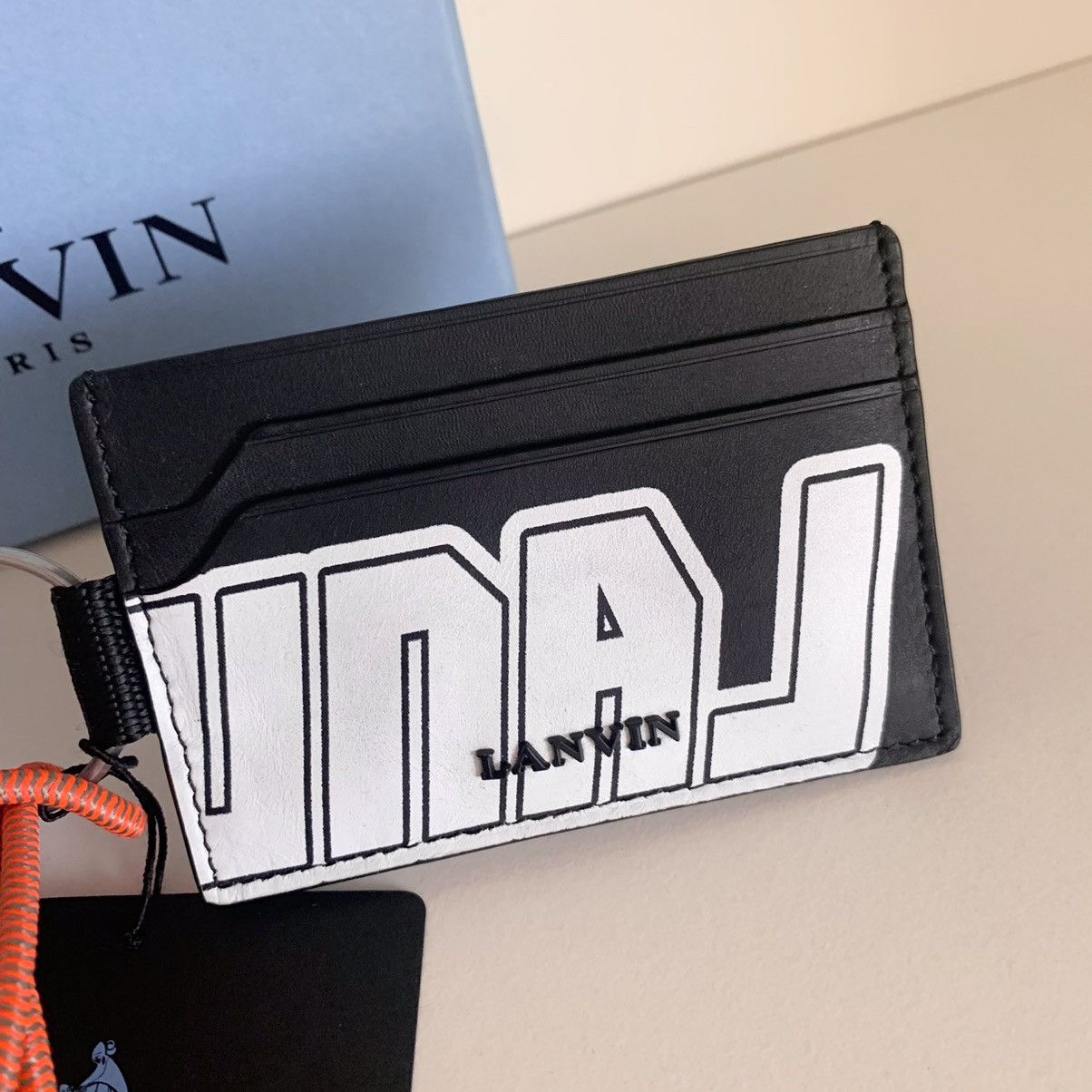 Lanvin Lanvin leather card wallet lanyard Size ONE SIZE - 5 Thumbnail