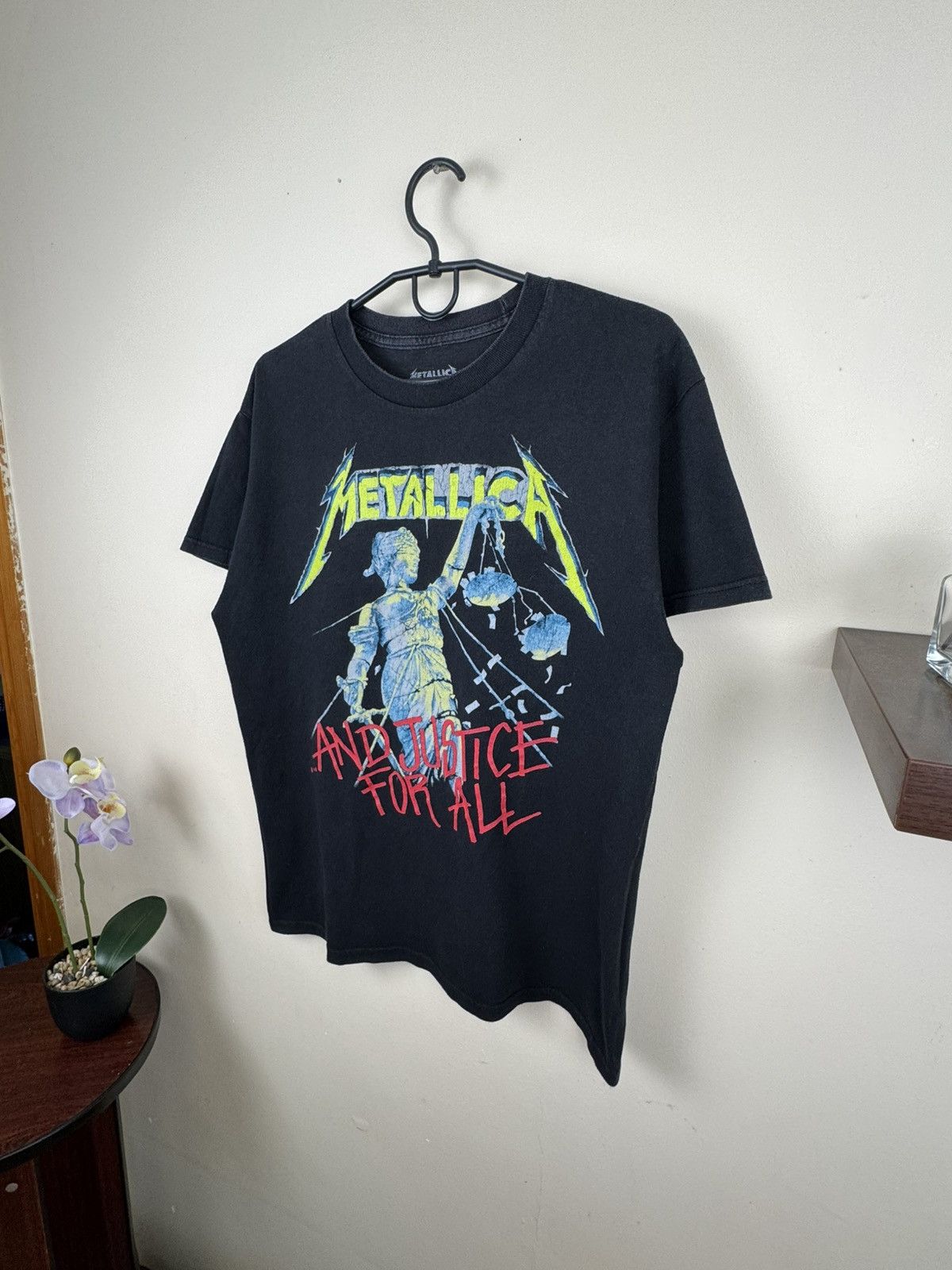 Other Metallica T shirt And Justice For All Rock Band Sz M Black Size US M / EU 48-50 / 2 - 8 Thumbnail