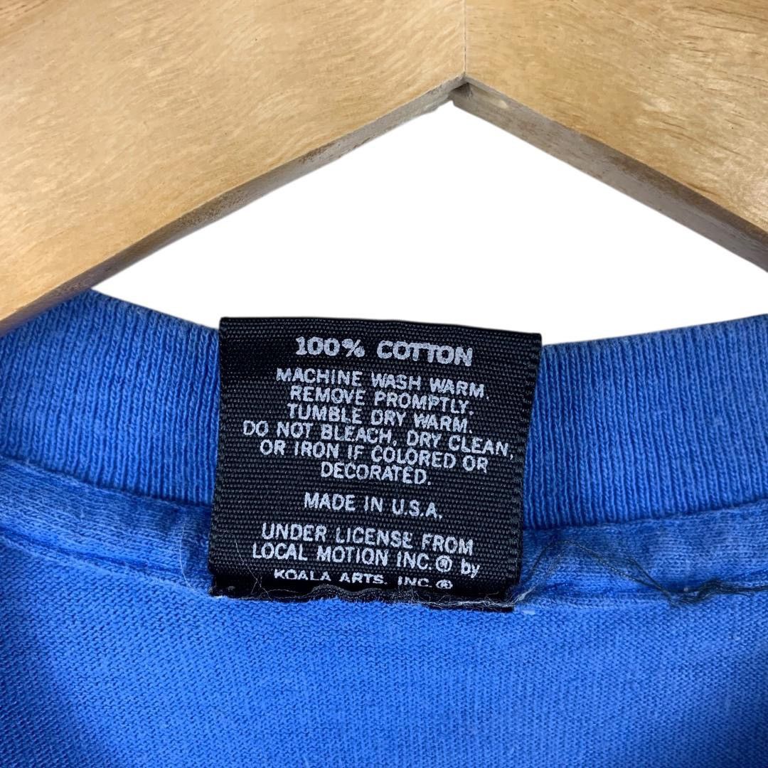 Vintage Vintage 90s LOCAL MOTION big logo back hit Surfing tee Size US S / EU 44-46 / 1 - 11 Thumbnail
