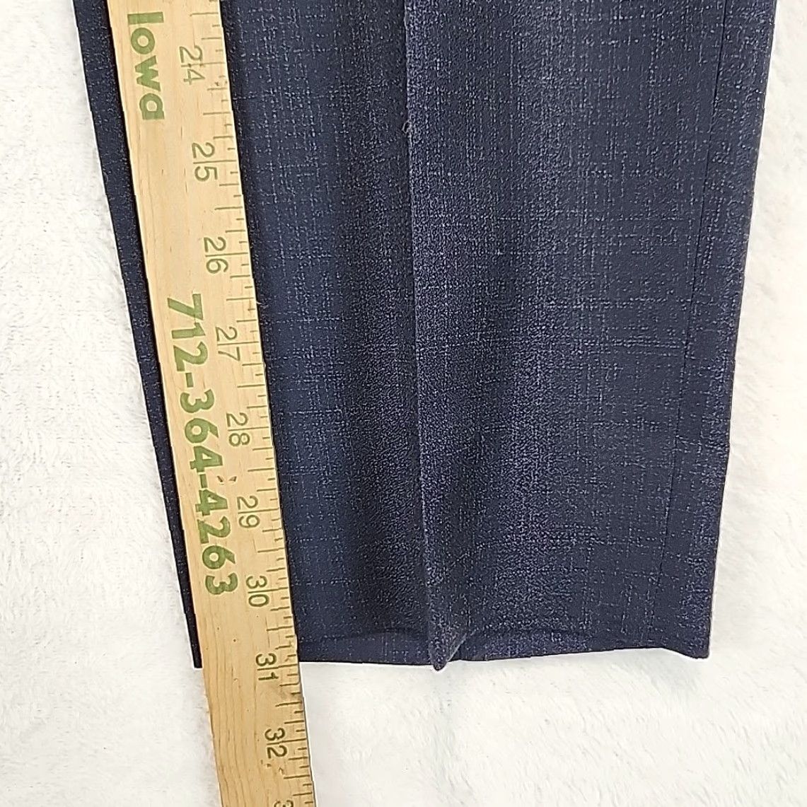 Ted Baker Ted Baker Jefferson Dress Pants Men's 38R Navy Blue 100% Wool Office Academia Size US 38 / EU 54 - 7 Thumbnail