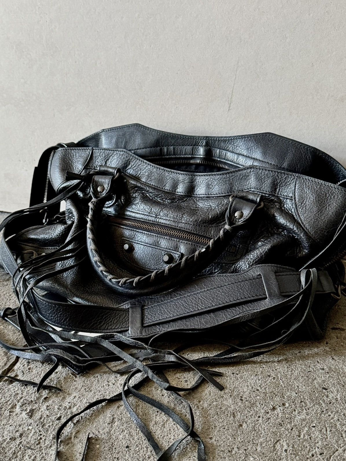 Balenciaga Balenciaga - 2000’s - Classic Motorcycle City - Lambskin Bag Size ONE SIZE - 17 Thumbnail