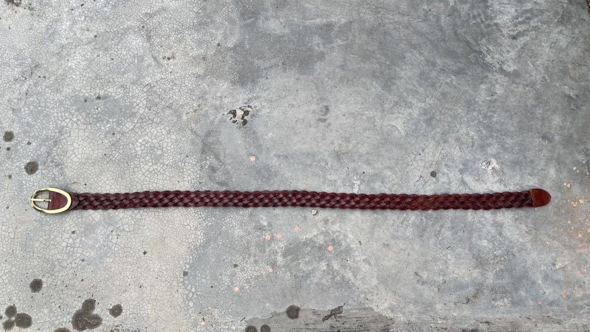 Fragment Design × Vanquish Vanquish Leather Belt W36 Made in Japan Size 36 - 4 Thumbnail