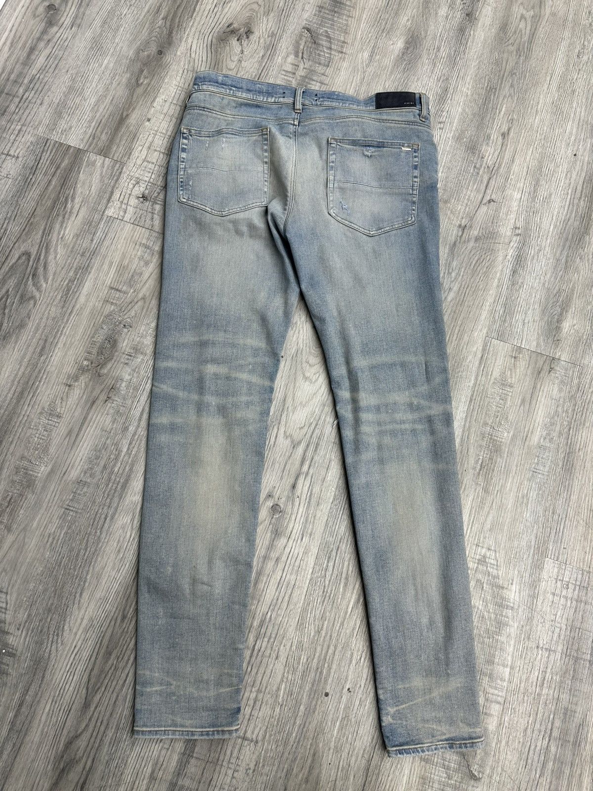 Amiri Amiri MX1 Plaid Distressed Jeans Size US 36 / EU 52 - 2 Thumbnail