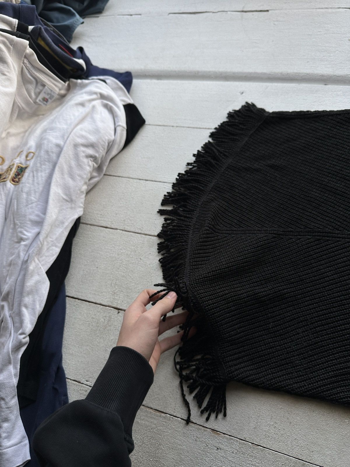 Other 🚨Vintage AVANT-GARDE SWEATER ZIP Y2K gothic IFSIXWASNINE Size L / US 10 / IT 46 - 5 Thumbnail