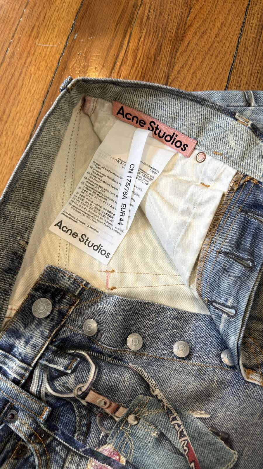 Acne Studios Acne Studios 1981m Keychain Jeans Size US 28 / EU 44 - 3 Thumbnail