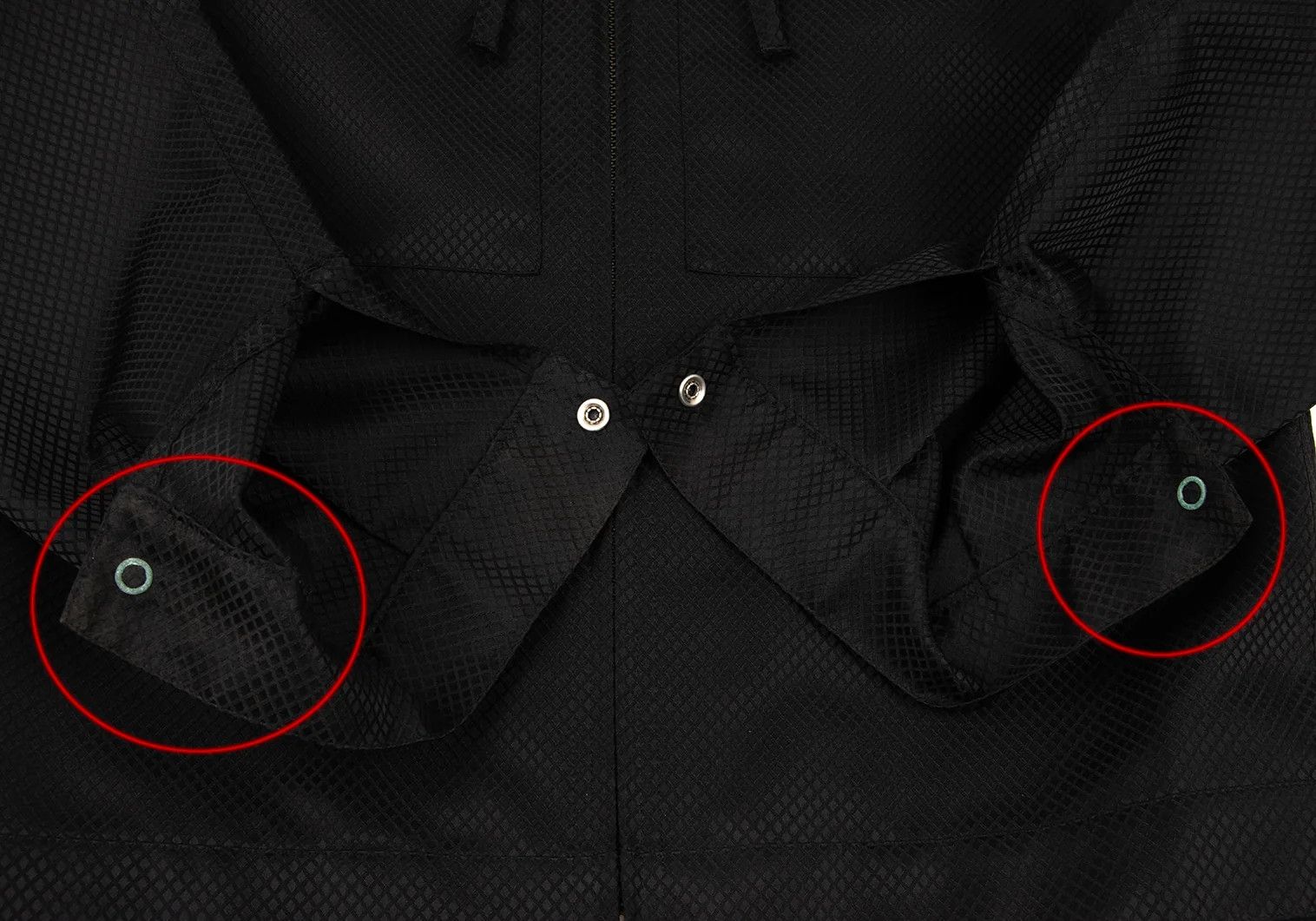 Jean Paul Gaultier Jacquard Zip Shirt Blouson in Black Size 48 Size US M / EU 48-50 / 2 - 11 Thumbnail