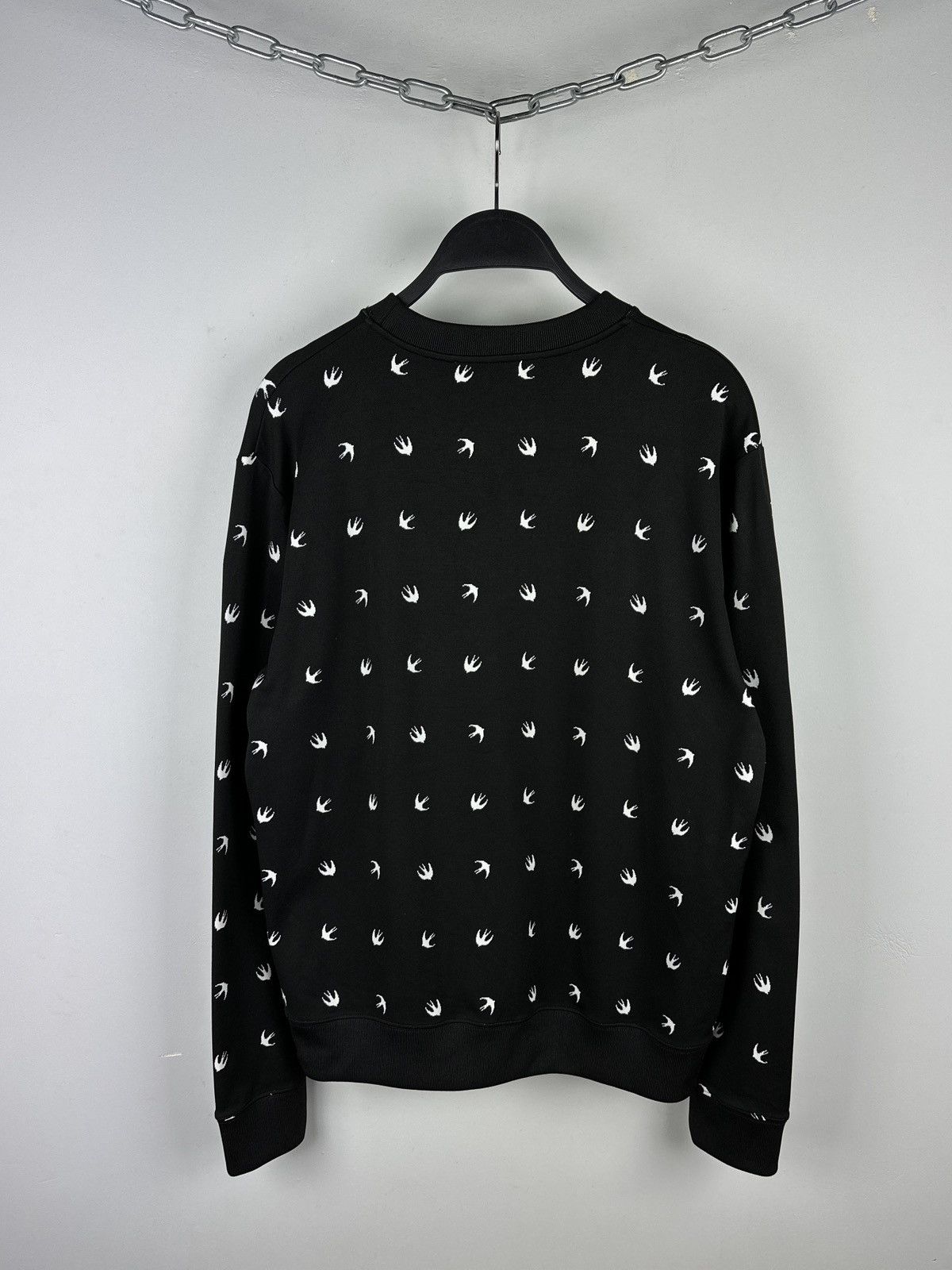 Alexander McQueen × MCQ × McQ Alexander McQueen McQ Alexander McQueen Swallow Multilogo Sweatshirt Size US M / EU 48-50 / 2 - 10 Thumbnail