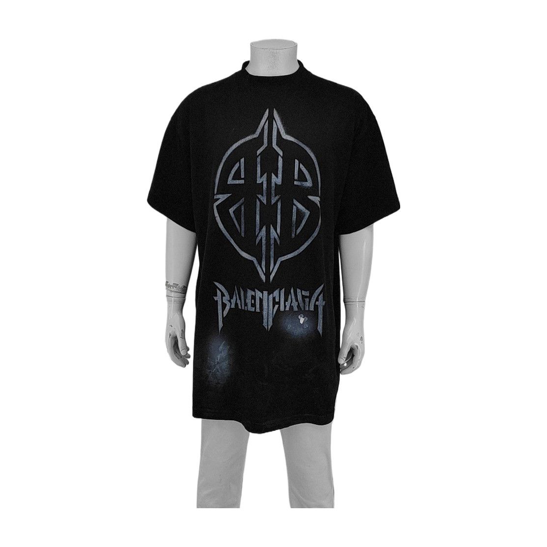 Balenciaga Balenciaga Logo Print T-Shirt Size L Size US L / EU 52-54 / 3 - 1 Thumbnail