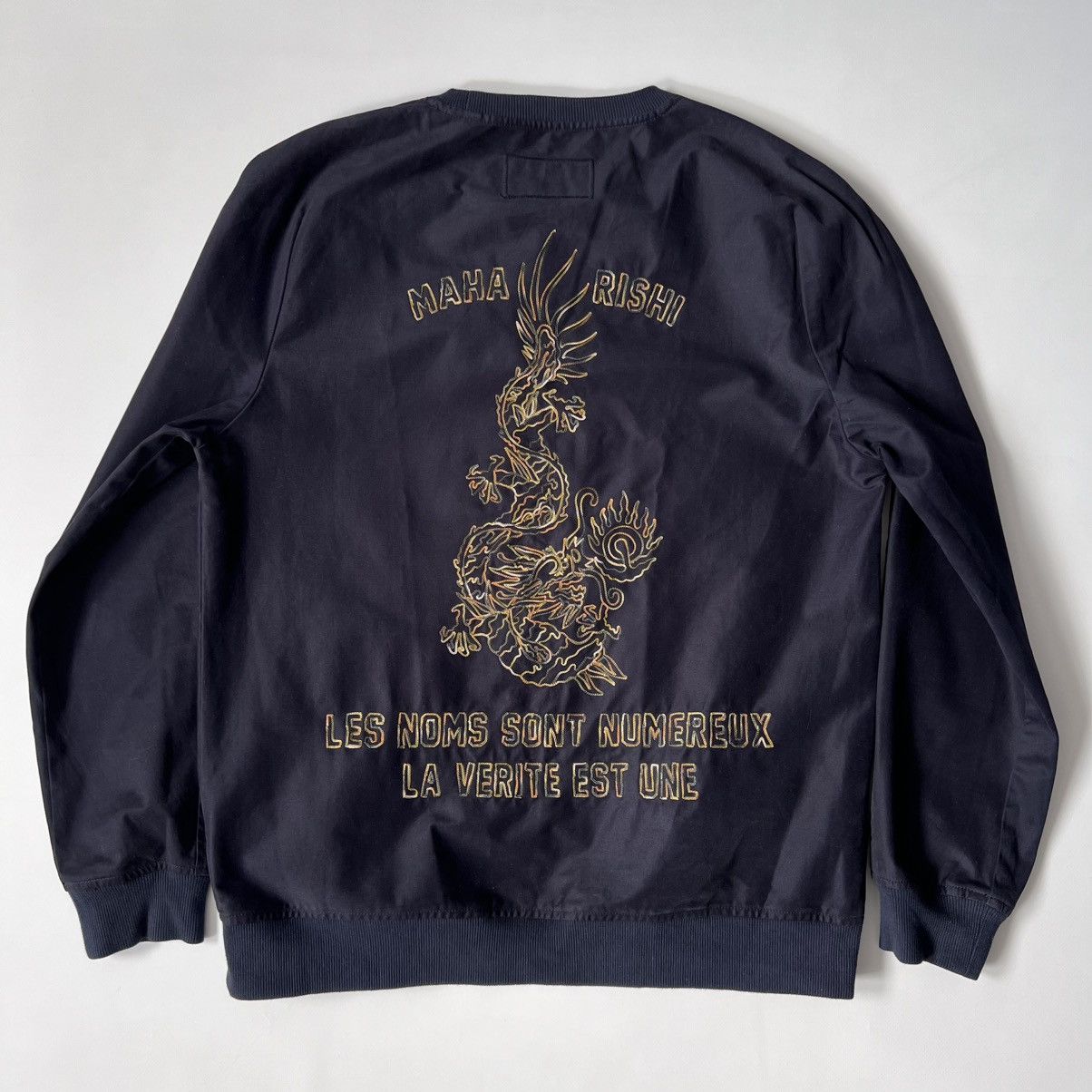Maharishi RARE Maharishi embroidery dragon sweatshirt Size US L / EU 52-54 / 3 - 1 Thumbnail