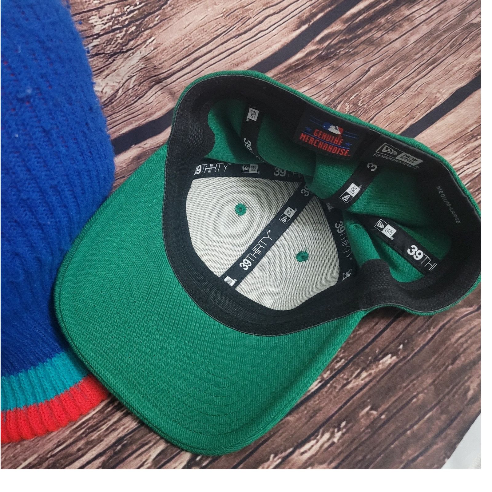 MLB × New Era Vtg Minnesota Twins Flex fit hat St Patricks day Size ONE SIZE - 5 Thumbnail