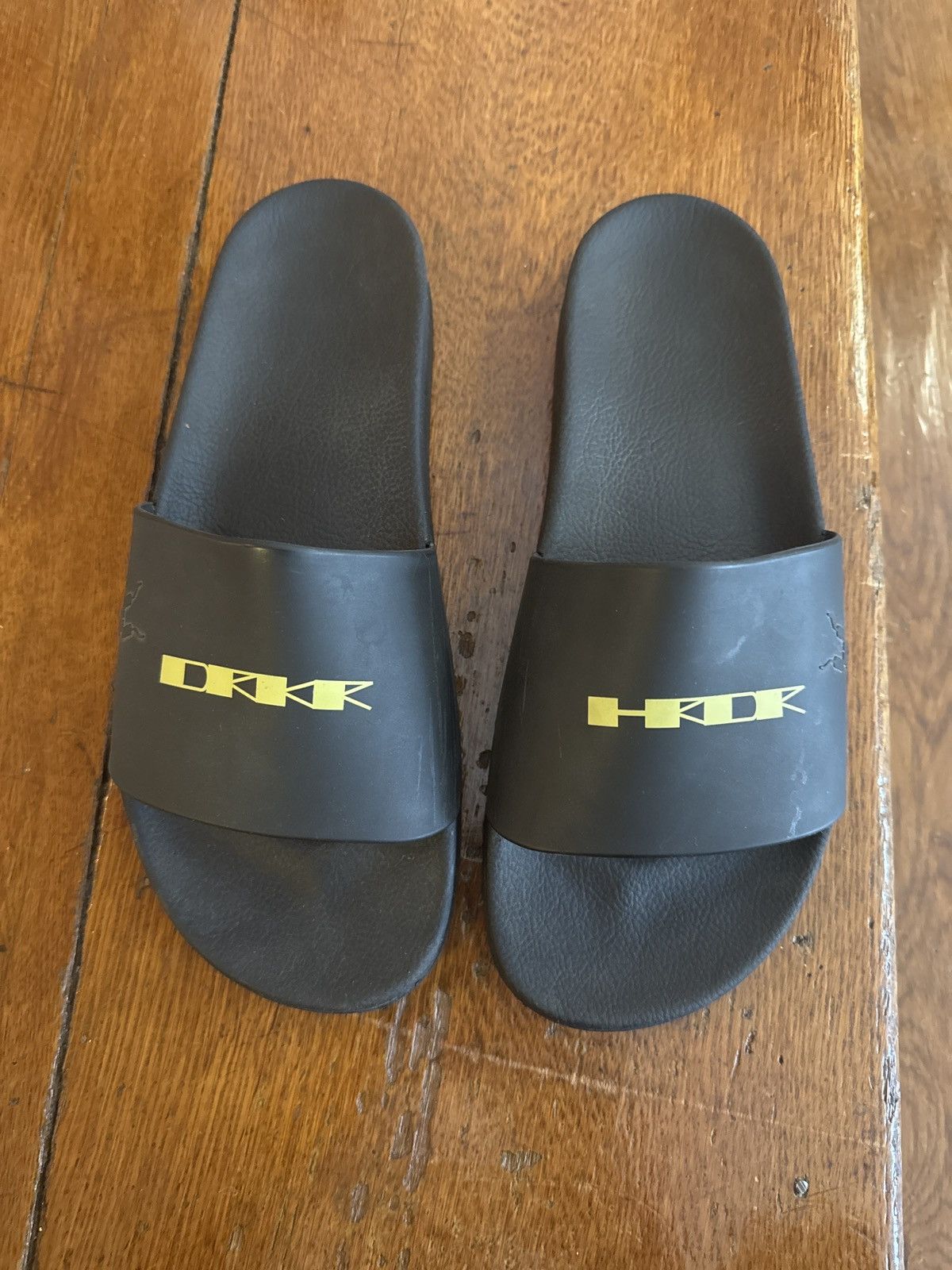 Rick Owens Drkshdw Rick Owens DRKSHDW slides Size US 10 / EU 43 - 1 Thumbnail