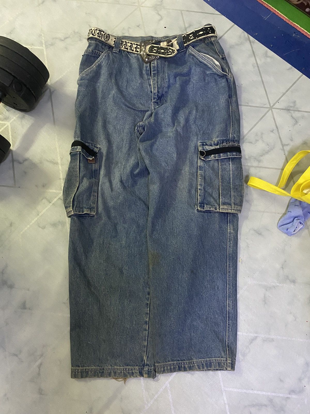 Other × Vintage first down cargo baggy pants Size US 36 / EU 52 - 1 Thumbnail