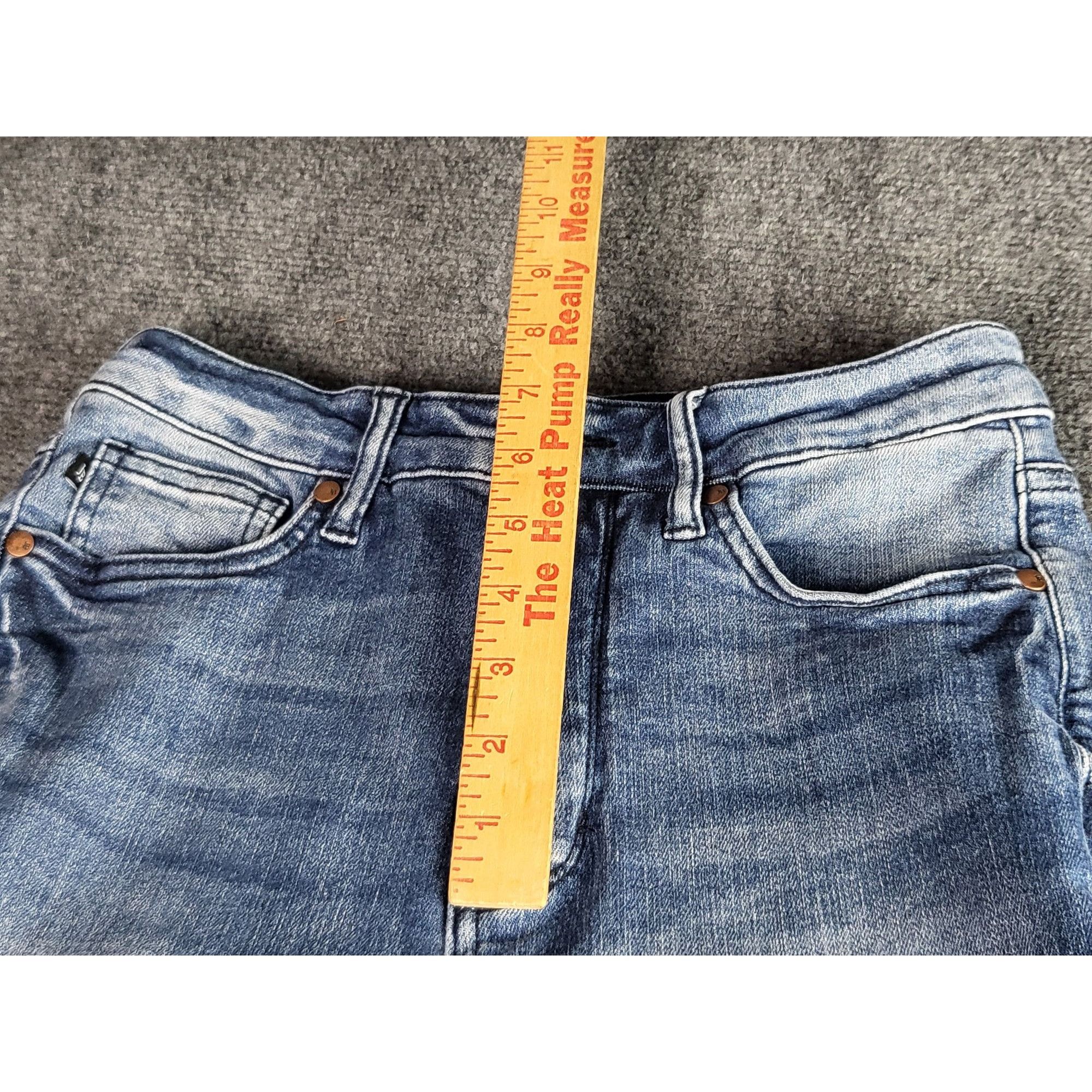 Judy Blue Judy Blue Los Angeles Jeans Women Sz 7/28 Skinny Fit Distres Size 28" / US 6 / IT 42 - 3 Thumbnail