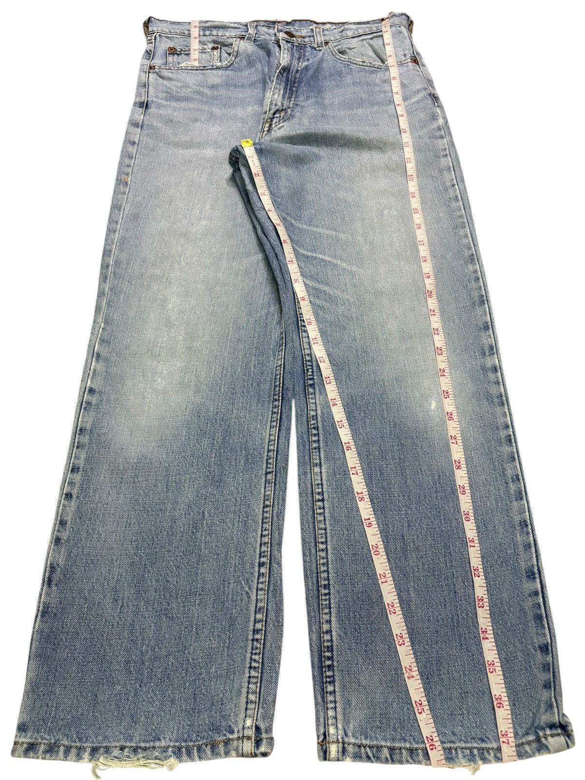 Levi's Vintage 90s Levis 503 Faded Wash Distressed Loose Jeans Size US 32 / EU 48 - 13 Thumbnail