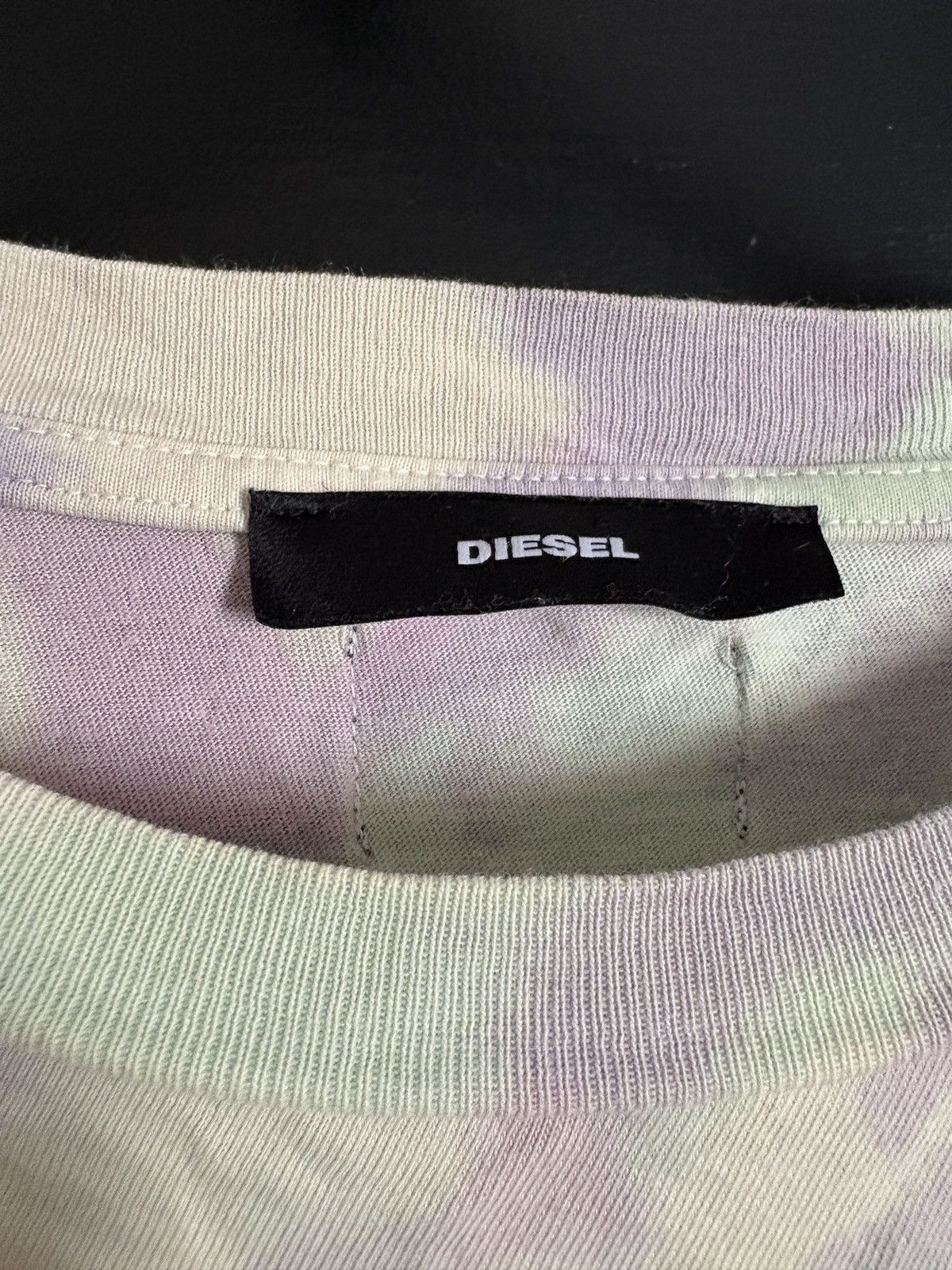 Diesel DIESEL // Tie Dye // Crazy Cat Tee // Used Size S / US 4 / IT 40 - 2 Thumbnail