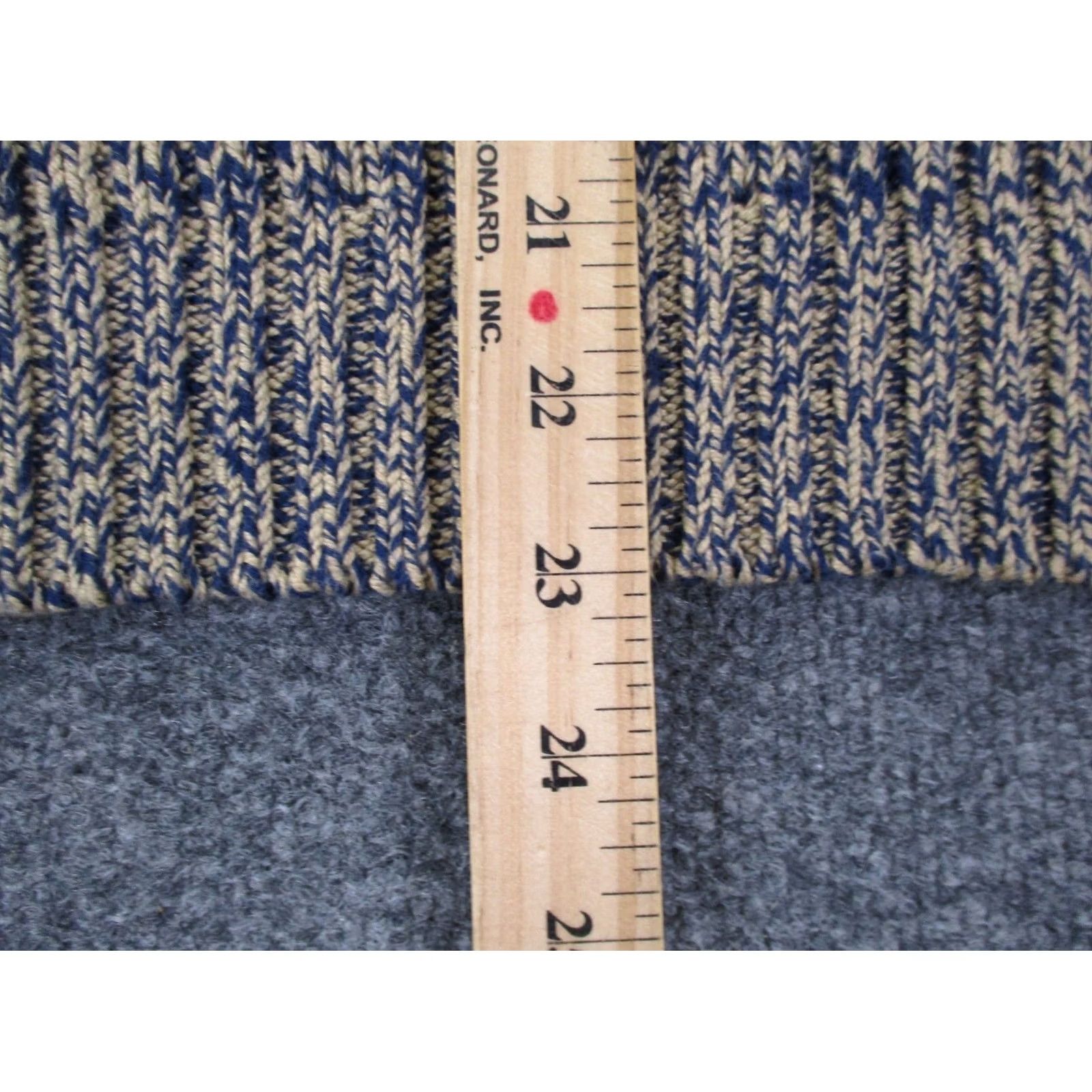 J.Crew VINTAGE J.CREW Sweater Mens L Gray Oarsman Pullover Ribbed Soft Preppy Crew Neck Knit Pullover Casual All Seasons Lightweight 90s Mens Size US L / EU 52-54 / 3 - 4 Thumbnail