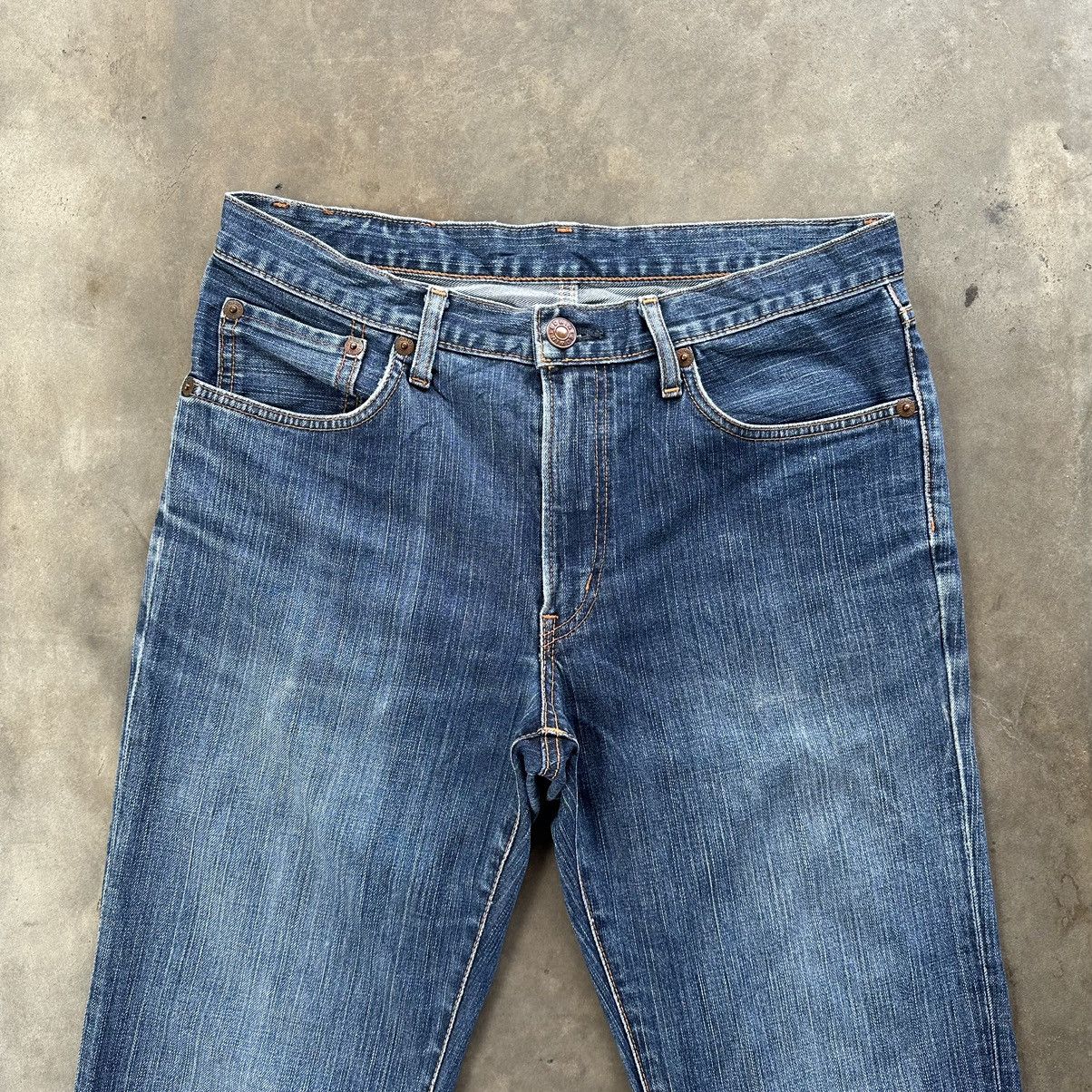 Japanese Brand Vintage Edwin Distressed Faded Denim Jean Pant W32 Size US 32 / EU 48 - 3 Thumbnail
