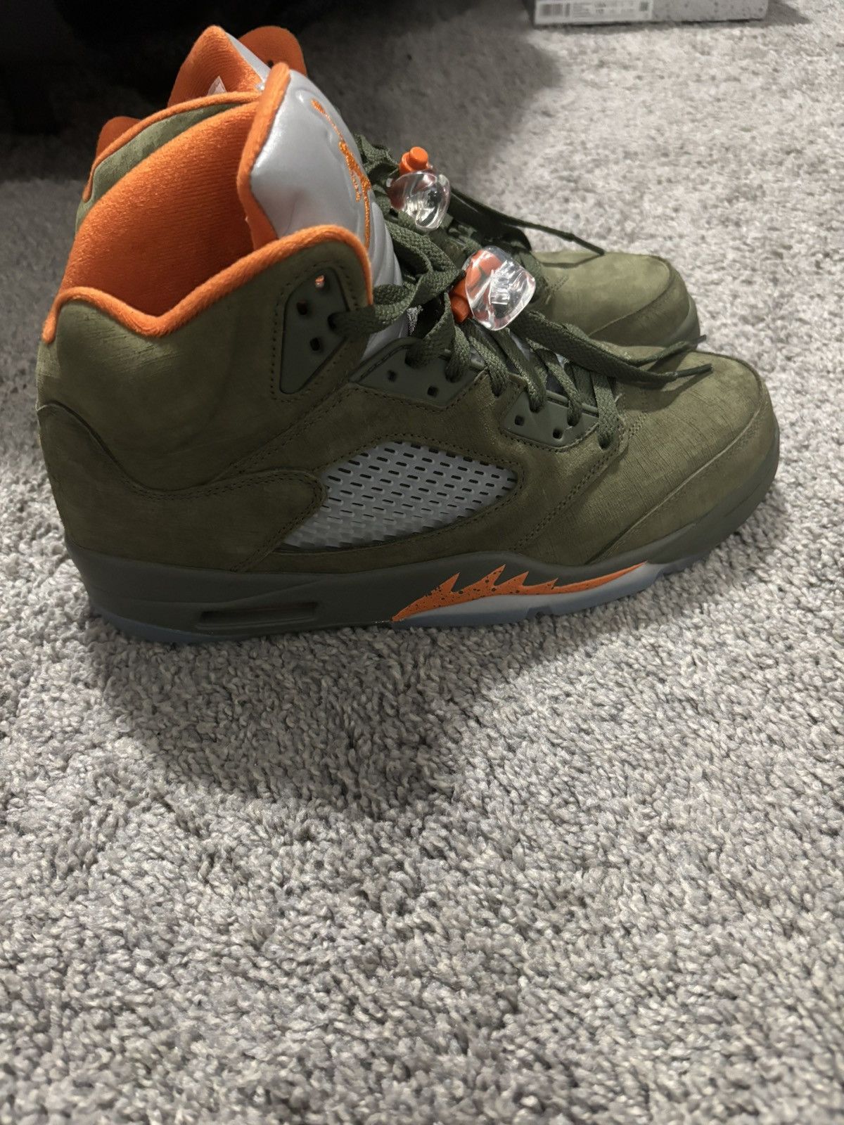 Jordan Brand Jordan Brand 5 Olive Green Size US 10 / EU 43 - 2 Thumbnail