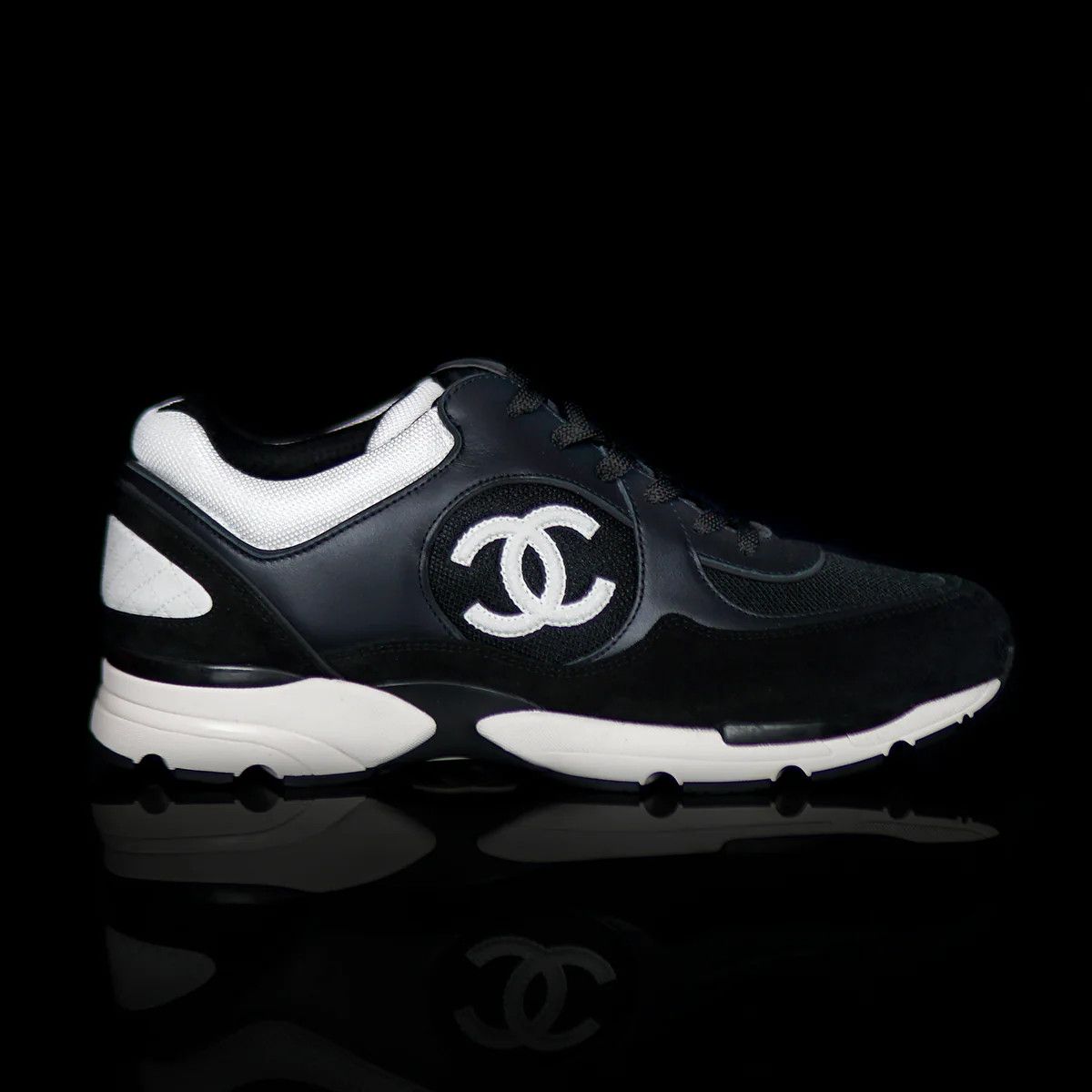 Chanel Chanel CC Sneakers Size US 11.5 / EU 44-45 - 1 Thumbnail