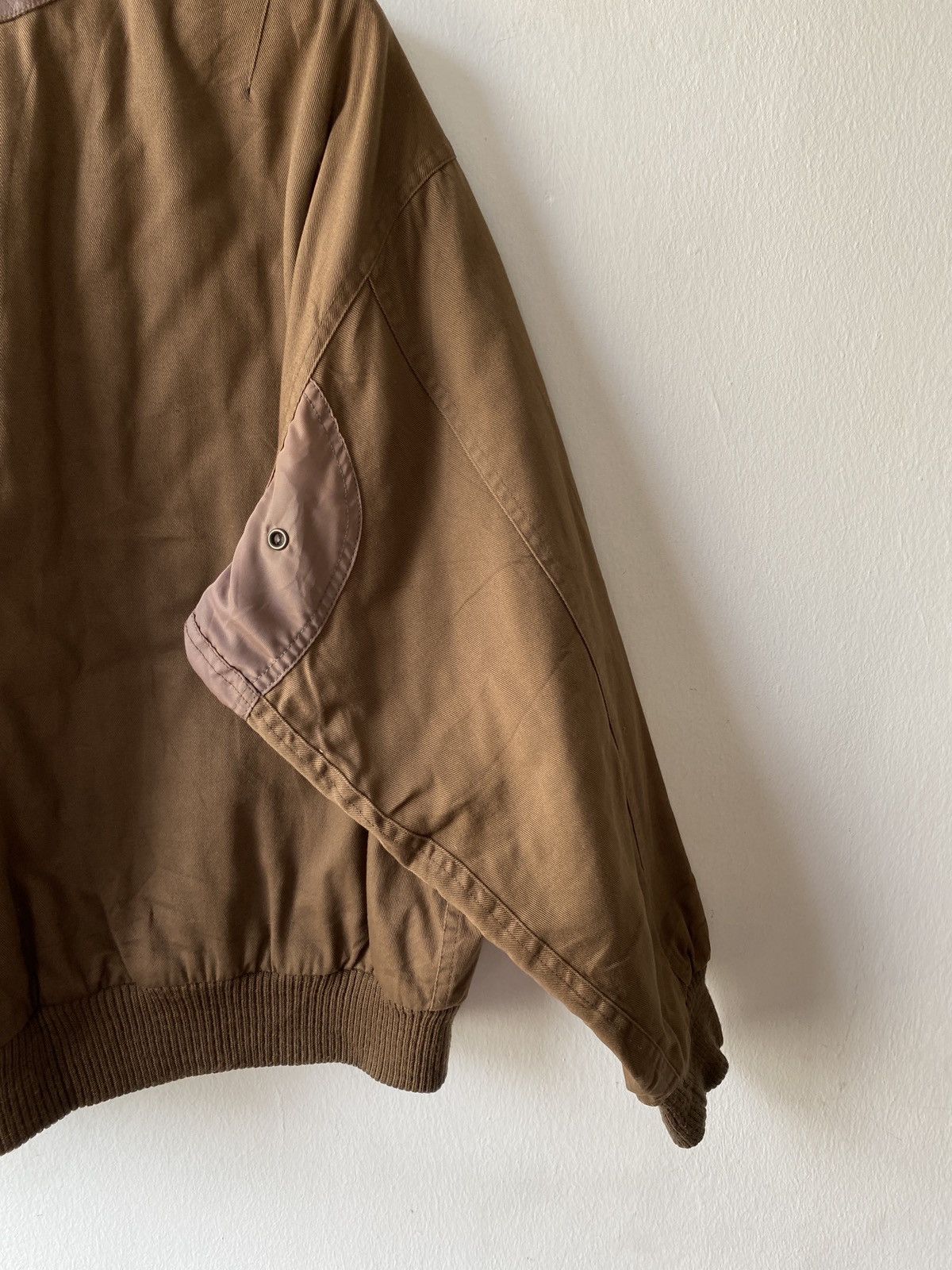 Japanese Brand 1990s - Edovi Tradition Commander Military Bomber Jacket Size US L / EU 52-54 / 3 - 10 Thumbnail