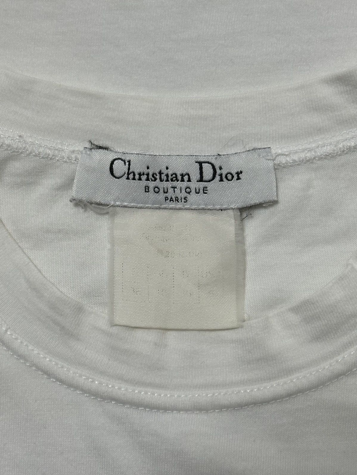 Dior CHRISTIAN DIOR Fall Winter 2001 "J'ADORE DIOR" Tank Top Size S / US 4 / IT 40 - 6 Thumbnail